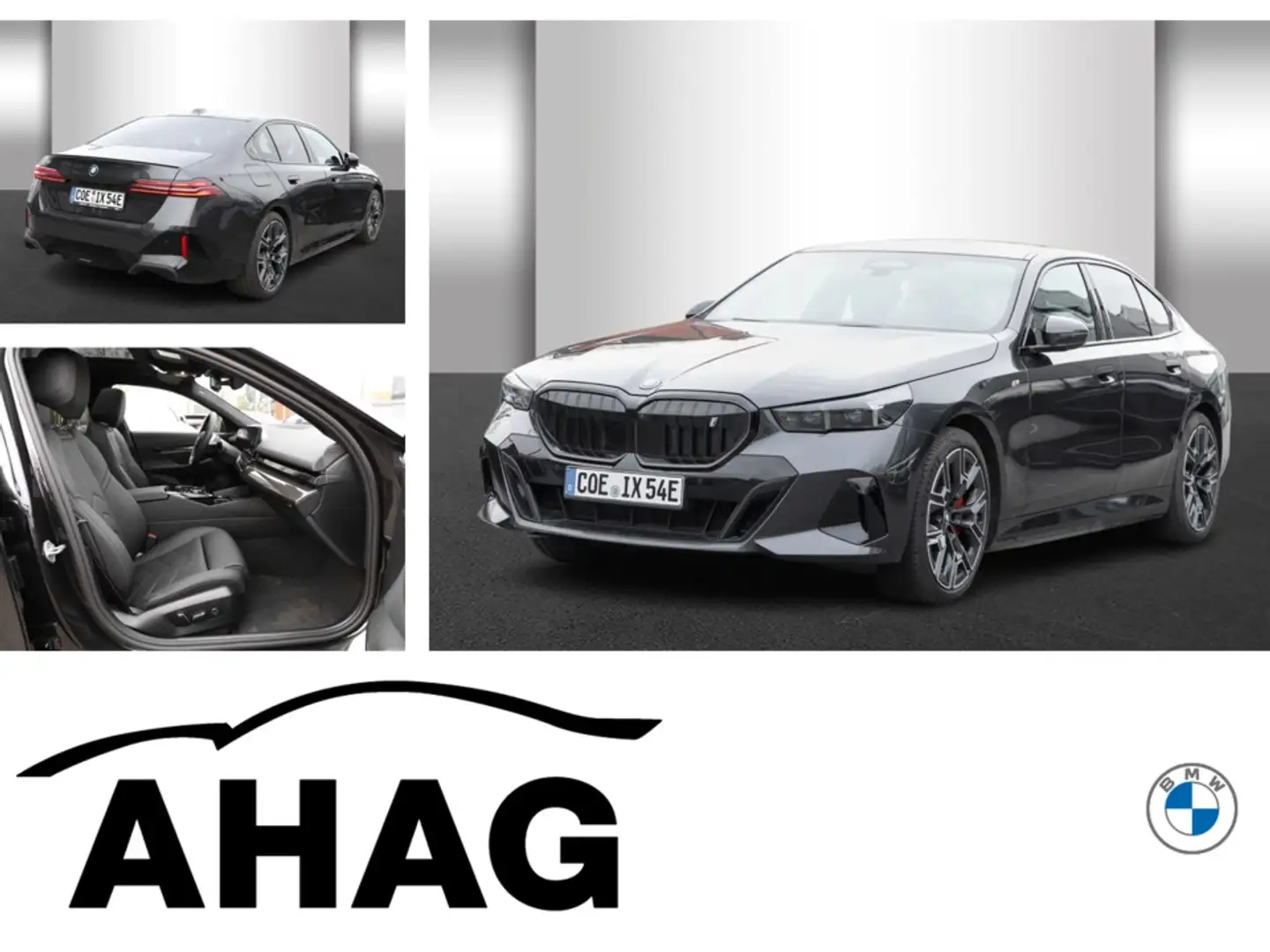 BMW i5 xDrive40 Navi Tempom.aktiv Panoramadach Bluetooth Grau - 1