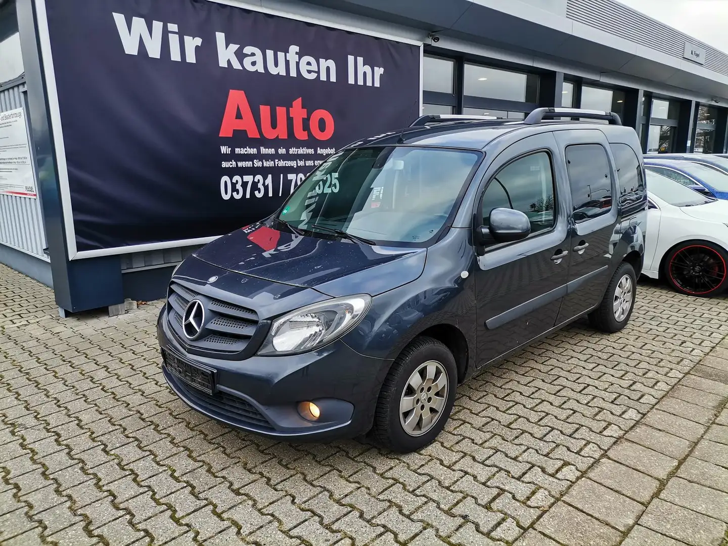 Mercedes-Benz Citan 111 1.5 CDI lang Klima Gris - 2