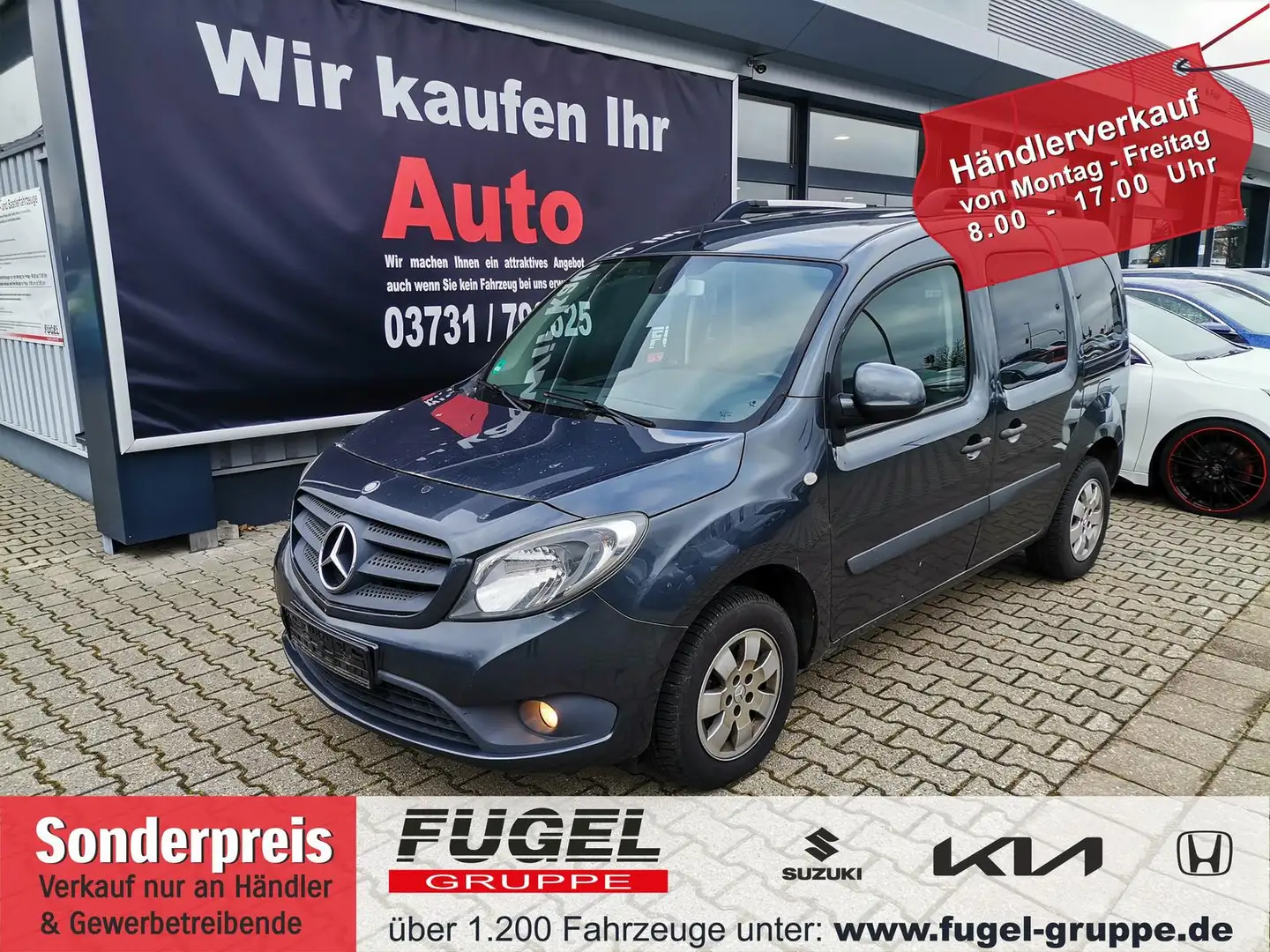 Mercedes-Benz Citan 111 1.5 CDI lang Klima Grau - 1