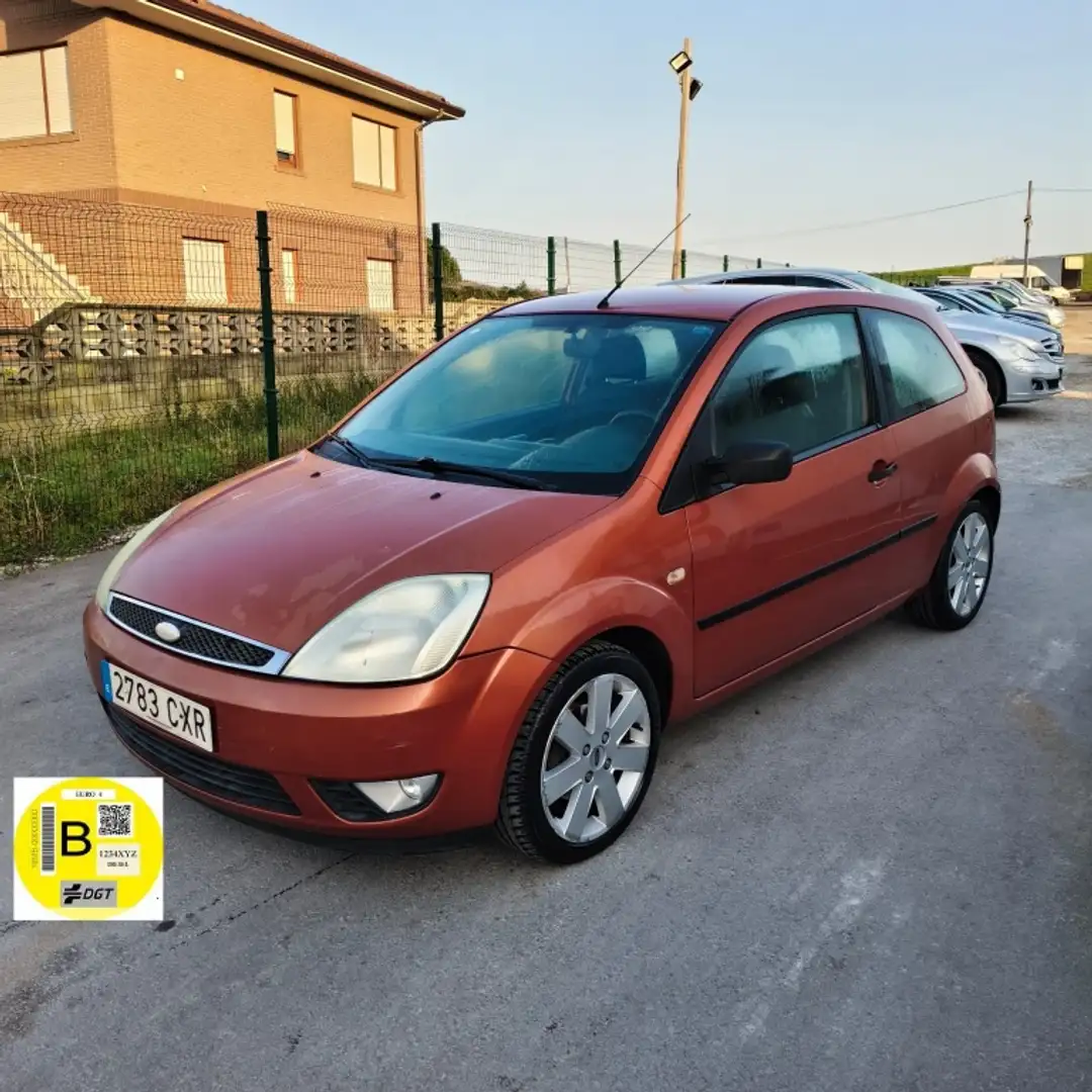 Ford Fiesta 1.4 Steel Orange - 1