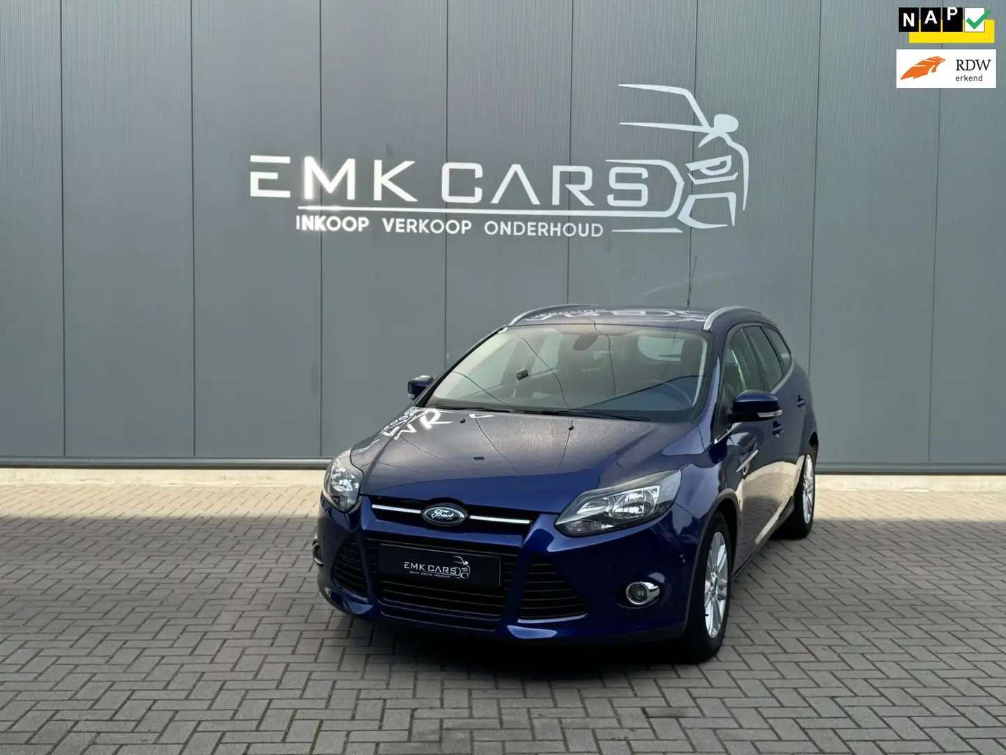 Ford Focus Wagon 1.0 EcoBoost Edition Plus Blau - 1