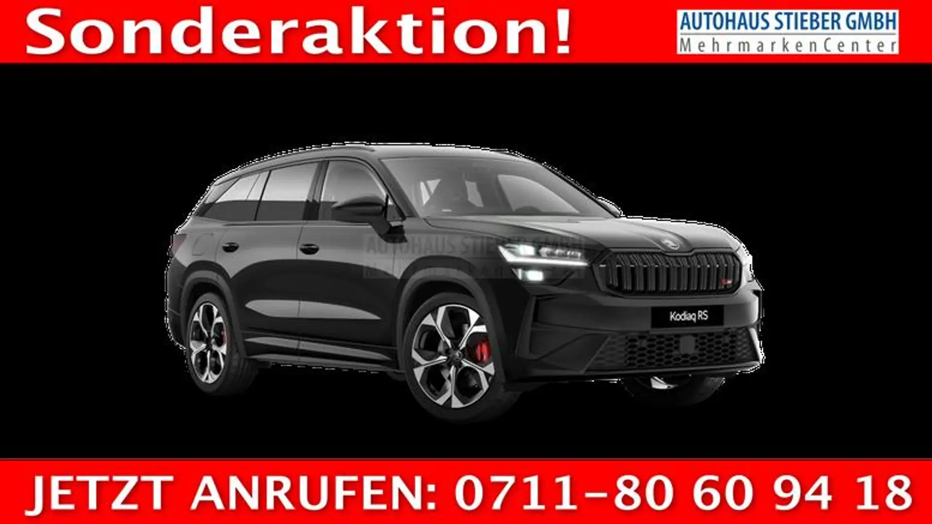 Skoda Kodiaq RS 2.0 TSI 7-Gang-DSG 4x4 195 kW (265 PS), Auto... Siyah - 1