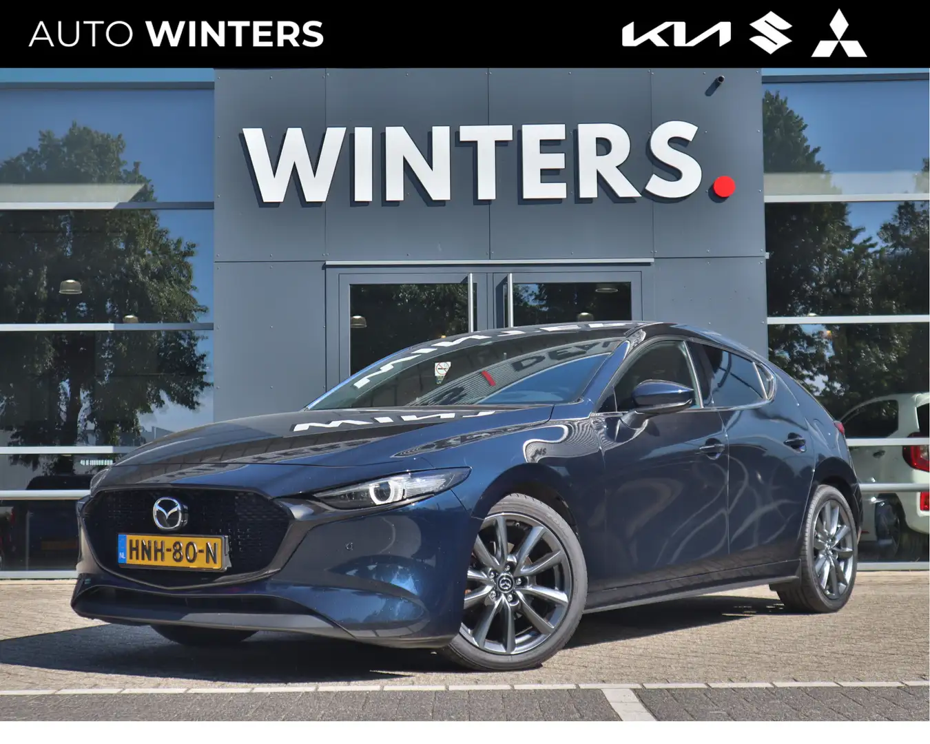 Mazda 3 2.0 e-SkyActiv-G M Hybrid 150 Homura Automaat | Na Blauw - 1