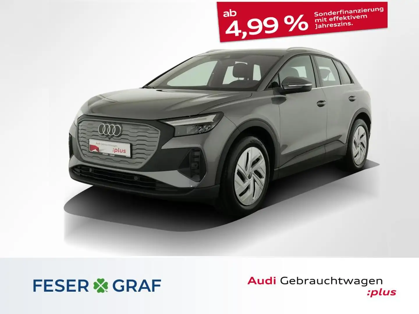Audi Q4 e-tron 45 Vir Cockpit/Kamera/Head Up/Navi RFK Grau - 1
