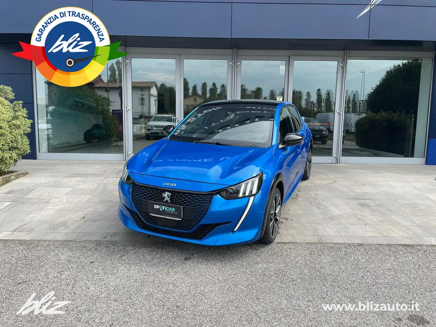Peugeot e-208 gt 100kw my20 Blu/Azzurro - 1