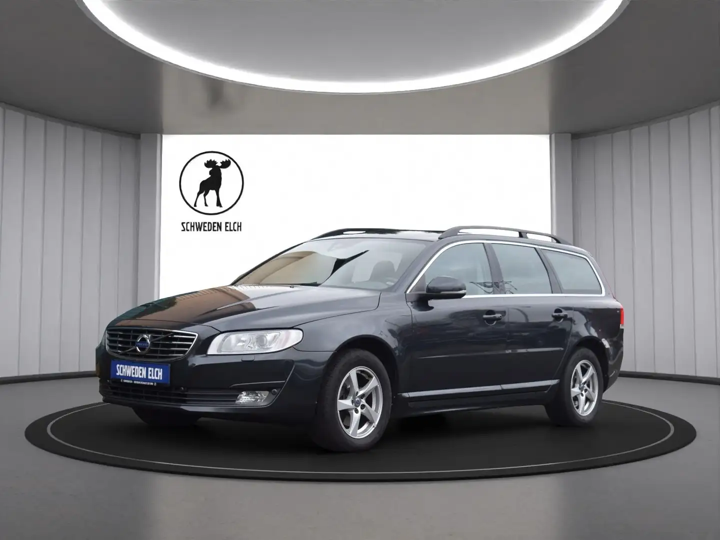 Volvo V70 +GARANTIE+EURO6+AHK+KINDERSITZE+UNFALLFREI Grijs - 1
