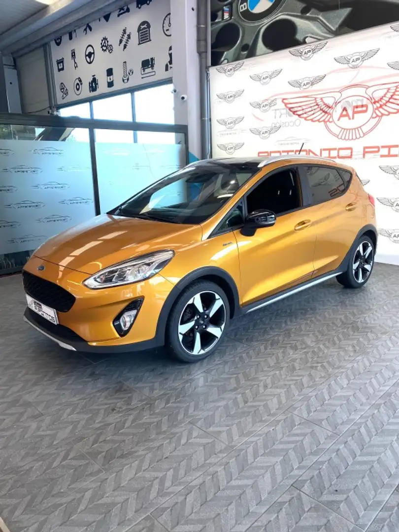 Ford Fiesta 1.0 EcoBoost S/S Active 125 Arancione - 1