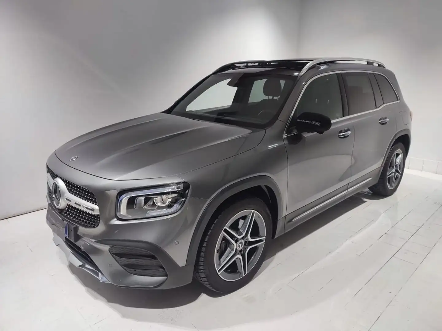 Mercedes-Benz GLB 220 d Automatic Premium + TETTO / FULL LED / LUCI AMB Grigio - 1