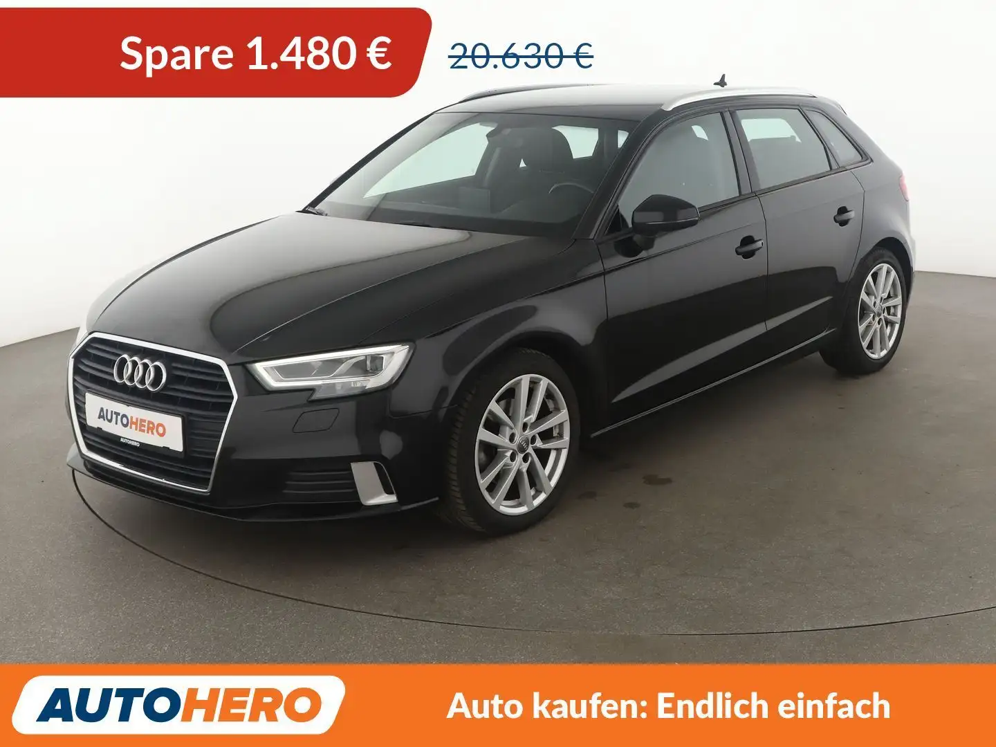 Audi 35 TFSI Sport Aut.*NAV*LED*TEMPO*VC*PDC*SHZ Noir - 1