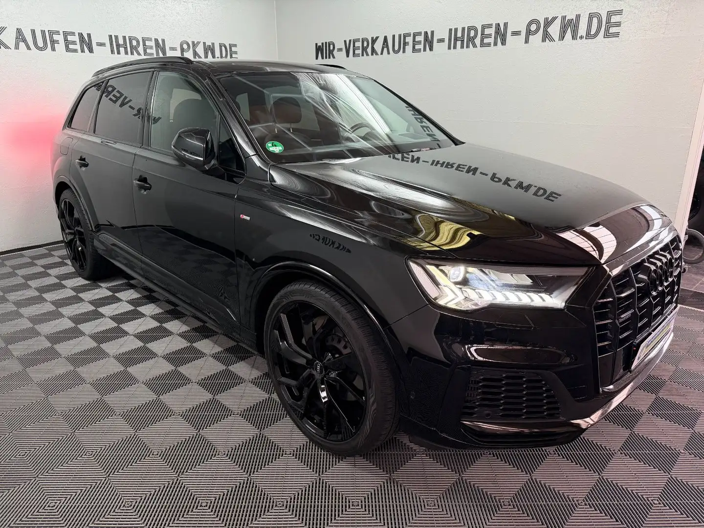 Audi Q7 55TFSI quattro S line 22Zoll Service Audi NEU Noir - 2