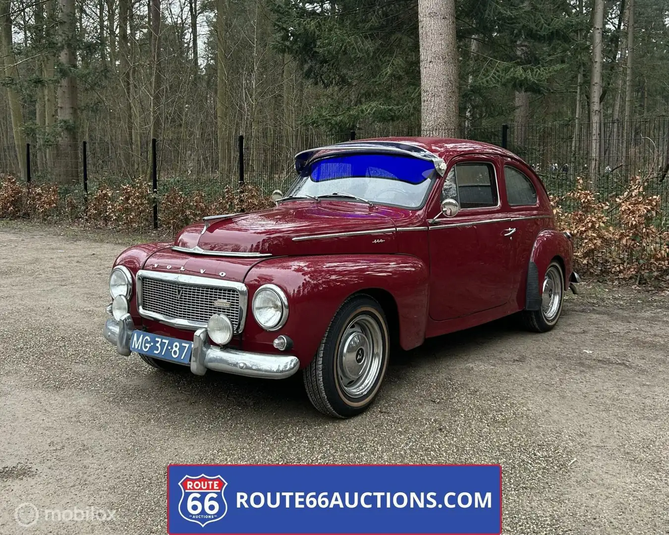 Volvo PV544 C 1962 | Route 66 auctions Rouge - 1
