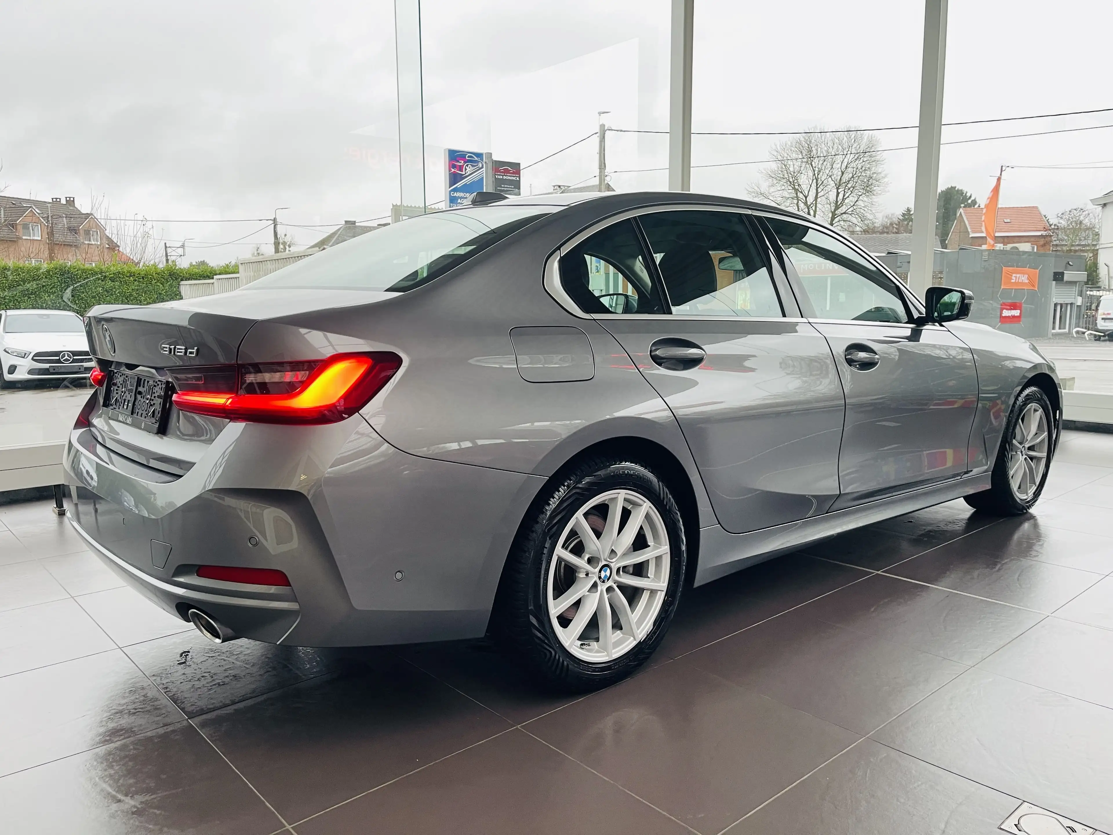 BMW 316 dA MHEV *** GARANTIE + LED + GPS + CUIR *** — photo 5