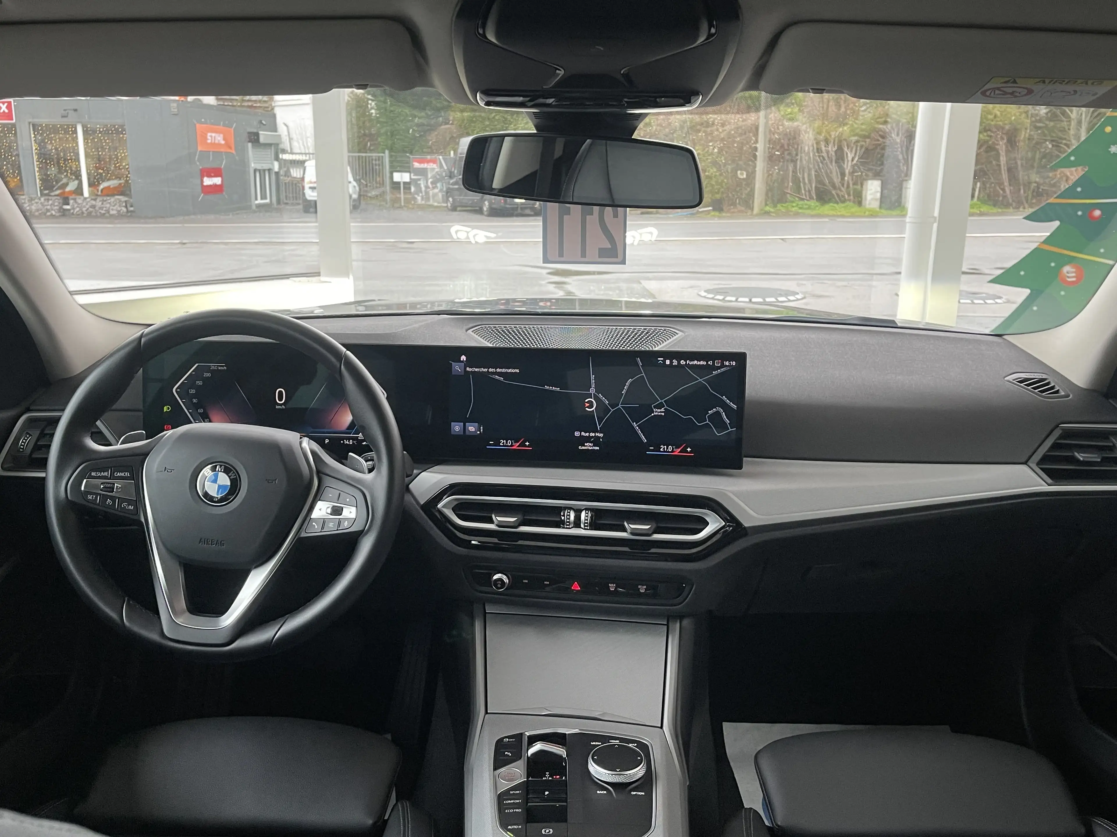 BMW 316 dA MHEV *** GARANTIE + LED + GPS + CUIR *** — photo 10