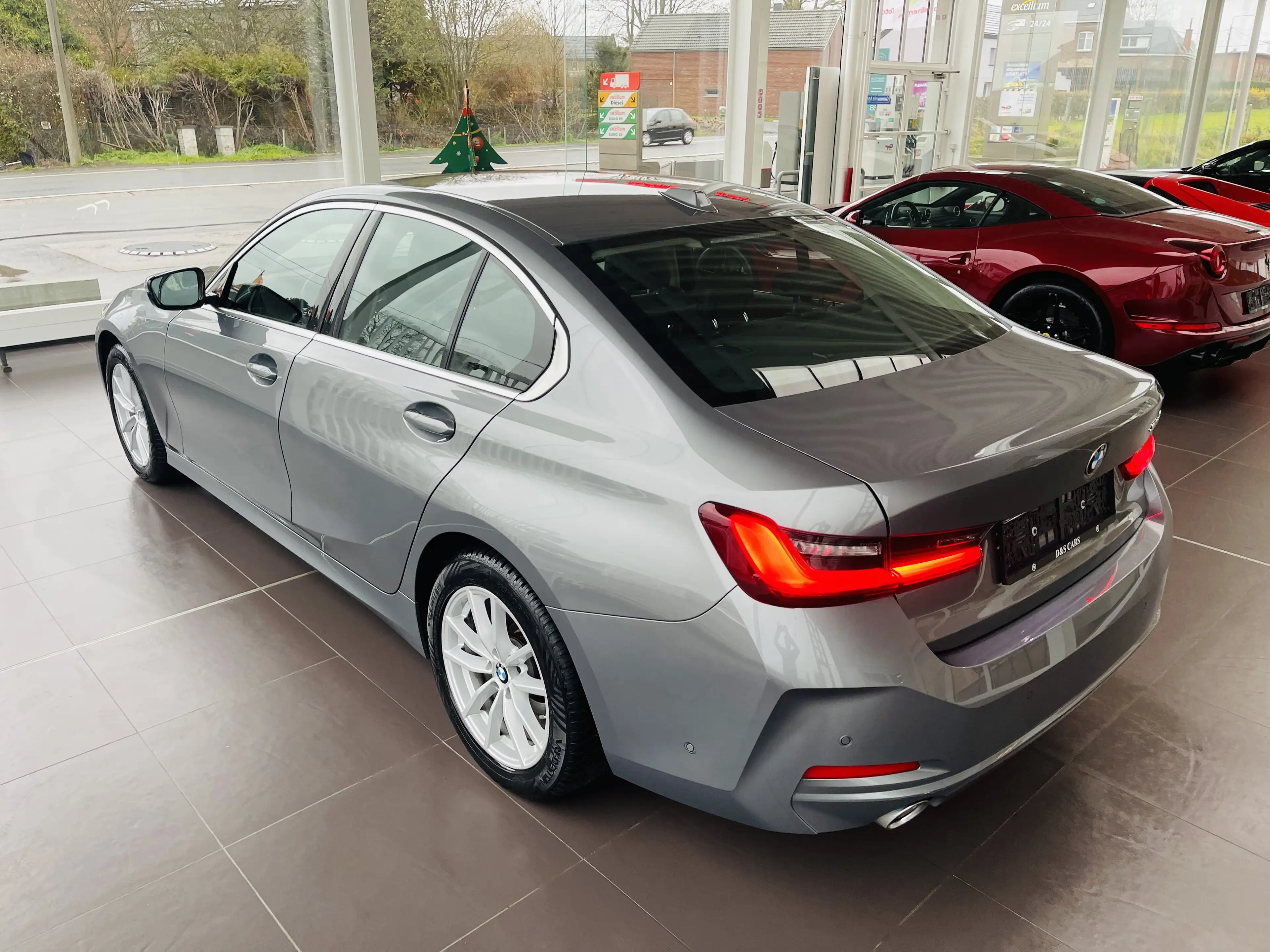 BMW 316 dA MHEV *** GARANTIE + LED + GPS + CUIR *** — photo 8