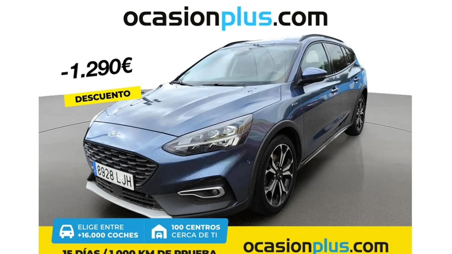 Ford Focus Sportbreak 1.0 Ecoboost Active Azul - 1