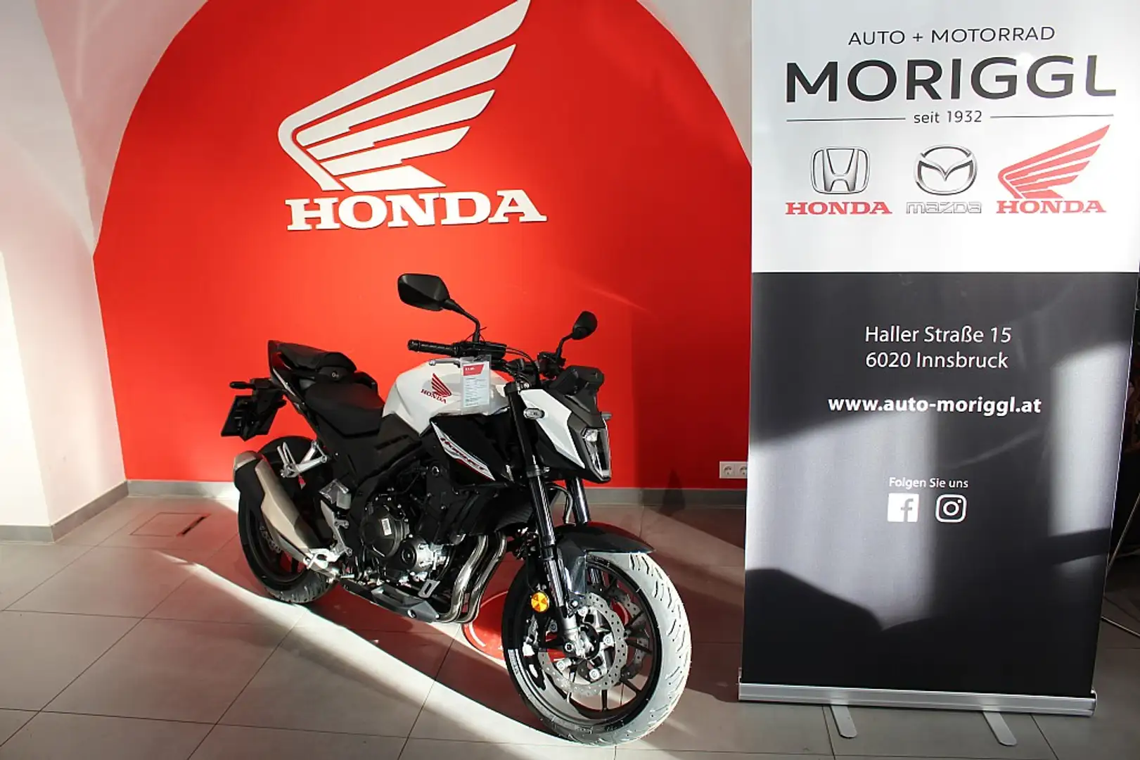Honda CB 500 Hornet Blanc - 1