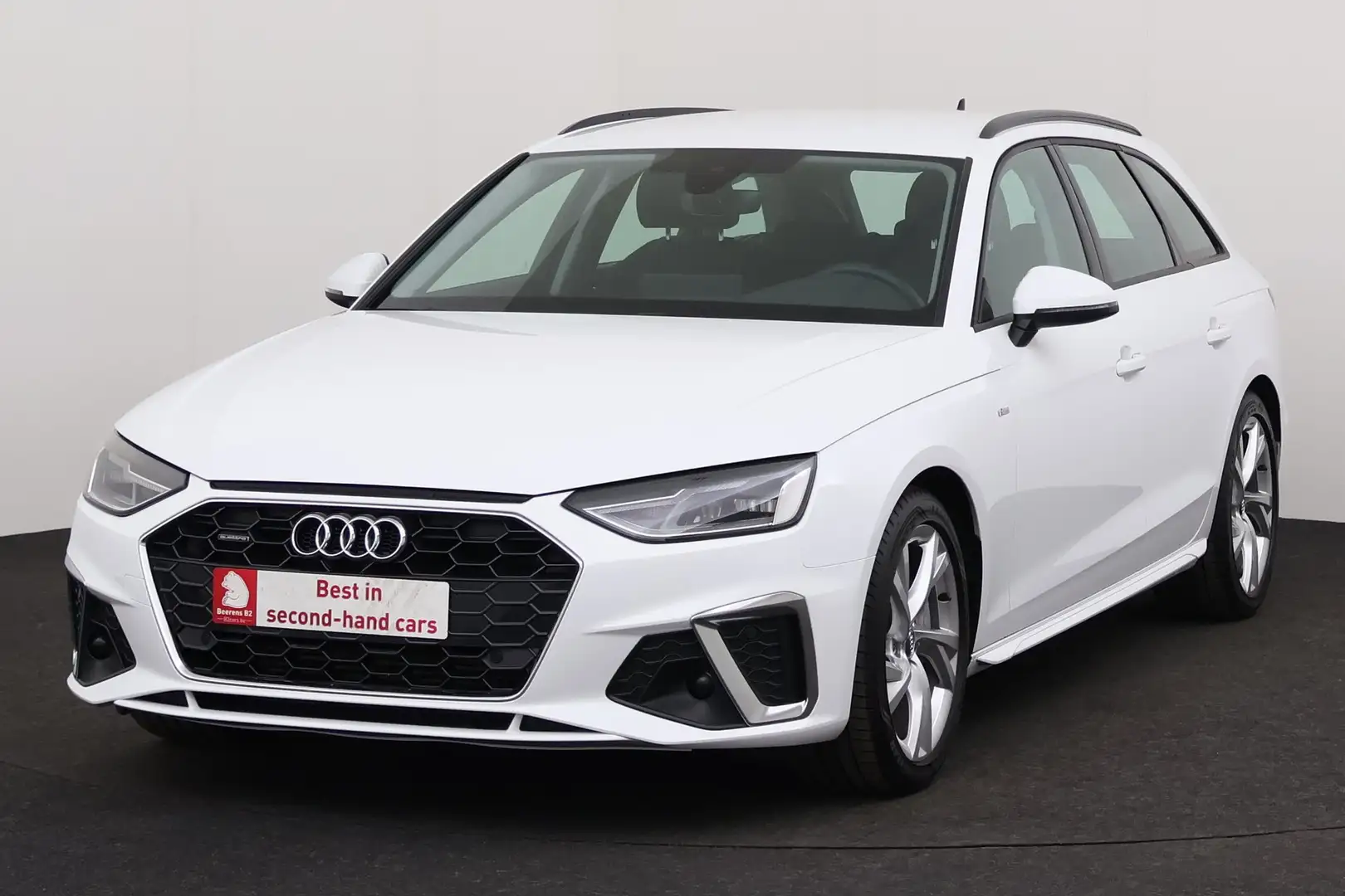 Audi A4 AVANT 40 TFSI S-TRONIC S-LINE + GPS + PDC + CRUISE Blanc - 1