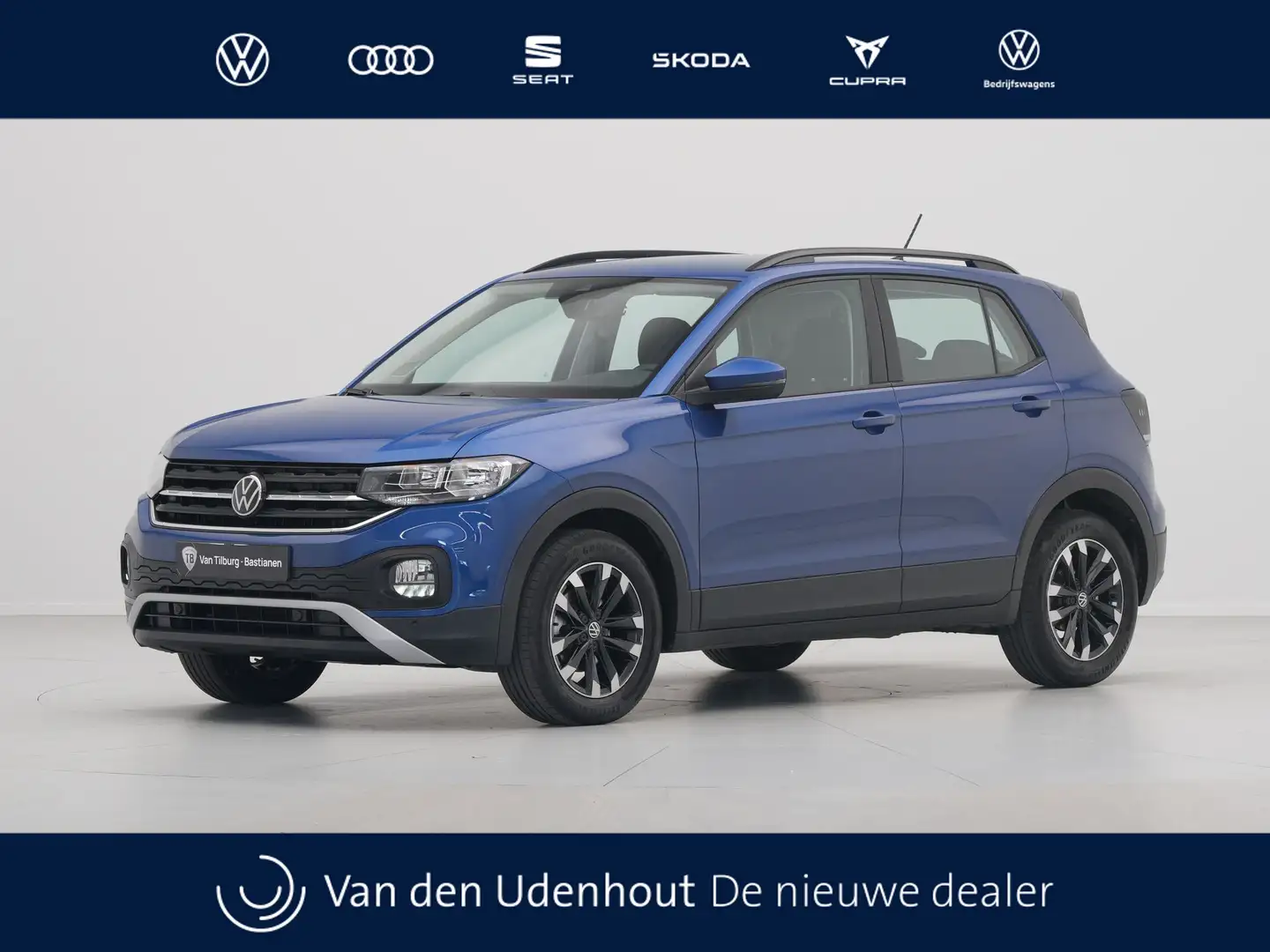 Volkswagen T-Cross 1.0 TSI 110pk DSG Life Navi via App Camera Airco A Azul - 1