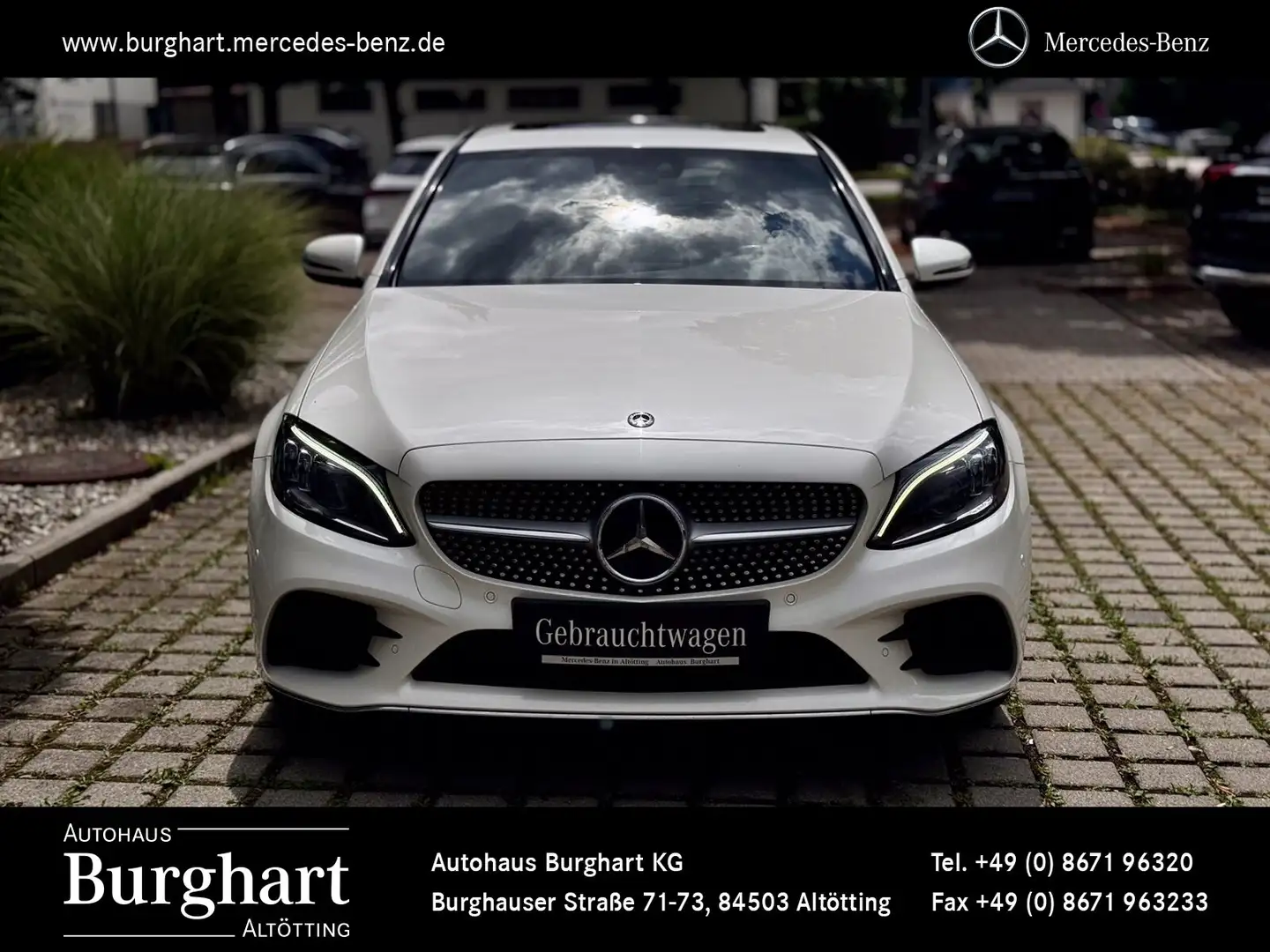 Mercedes-Benz C 300 C 300 d e AMG Line Business/Fahrassistenz/SHD Navi Blanc - 2