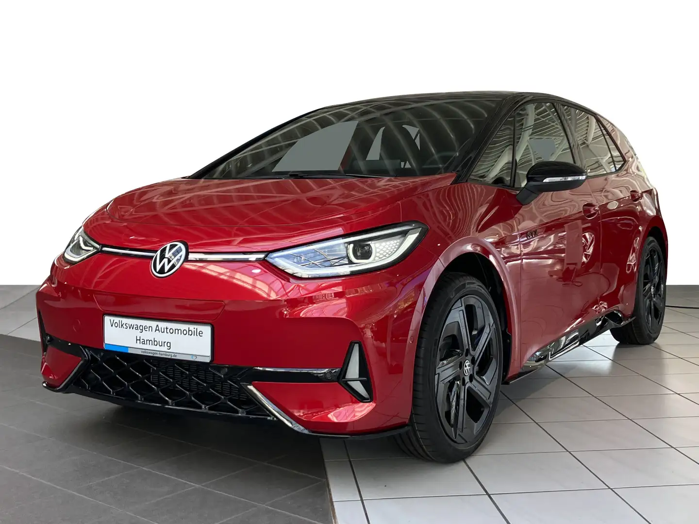 Volkswagen ID.3 GTX 286 PS / 79 kW AHK Navi Rear View Rojo - 2