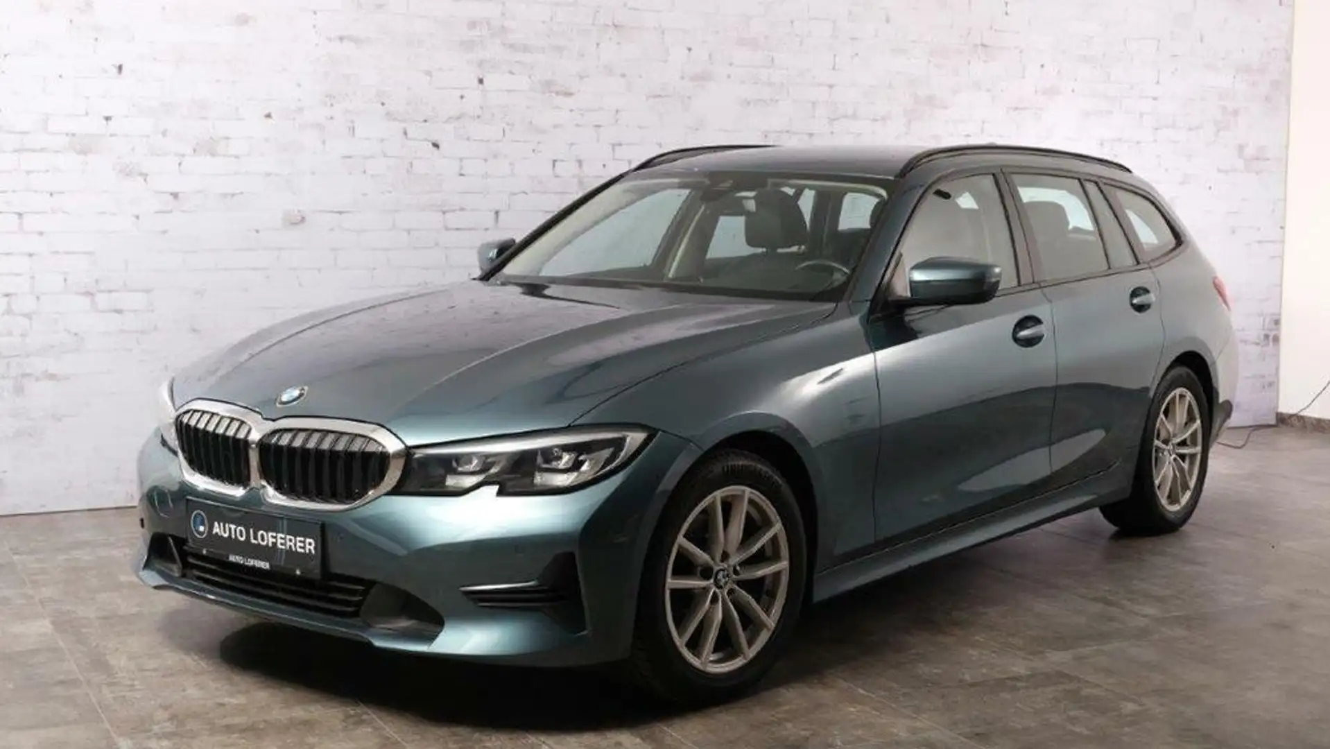 BMW 320 d Advantage Automatik * AHK Blau - 2