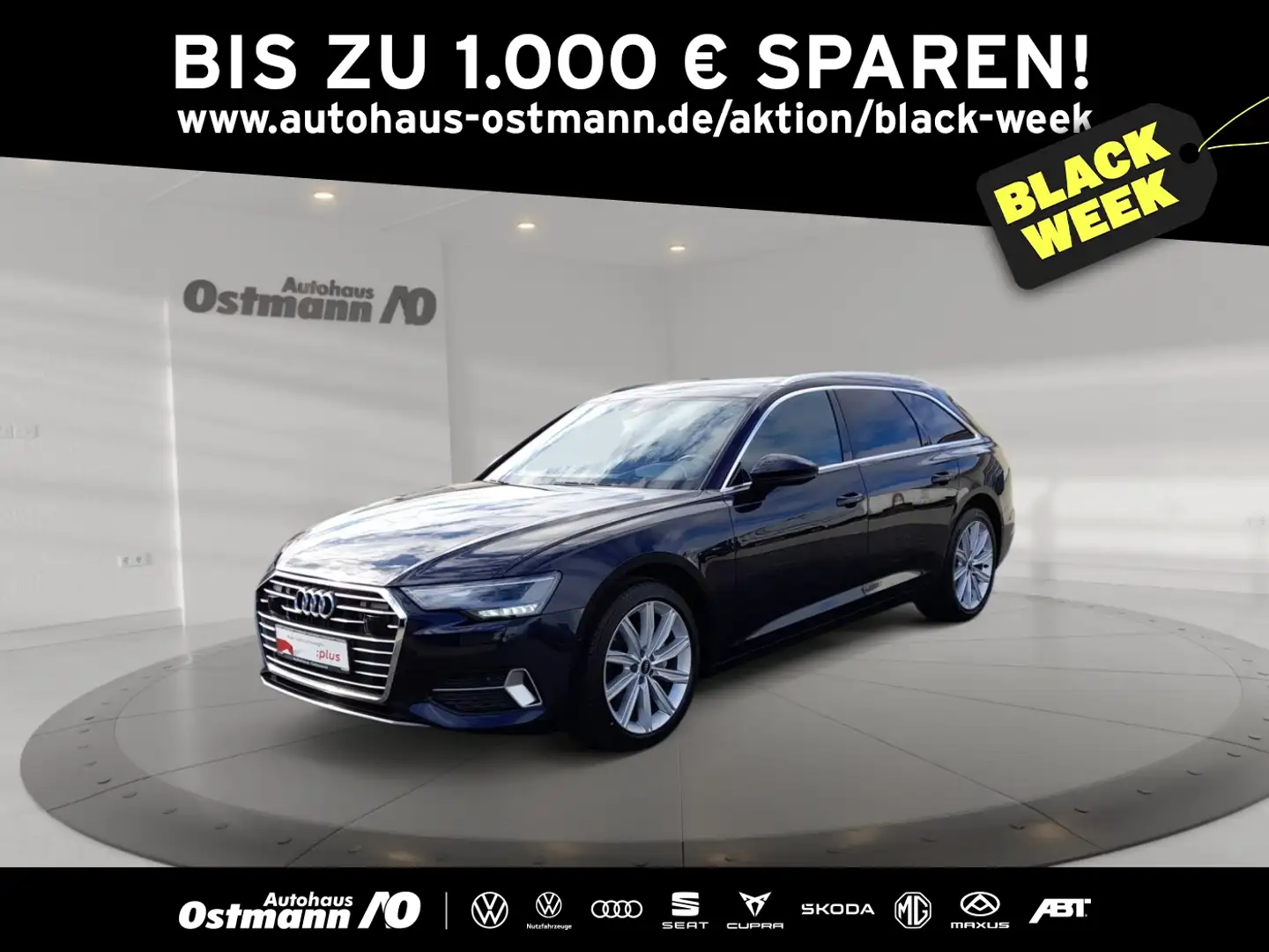 Audi A6 Avant 40 TDI sport HUD Pano 19'' Memory ACC Blau - 1