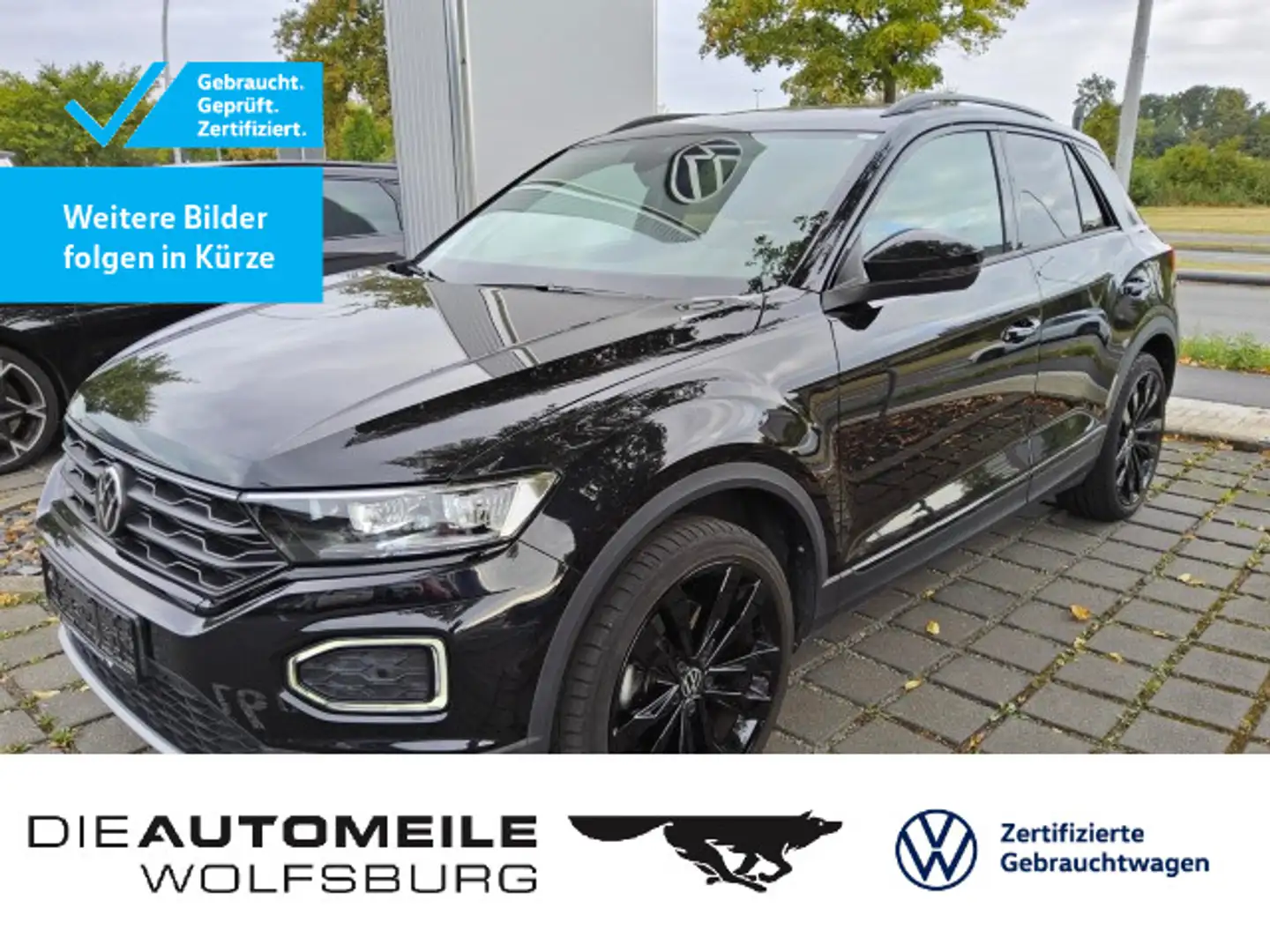 Volkswagen T-Roc 2.0 TSI 4Motion DSG Sport Standhzg/App-Con Schwarz - 1