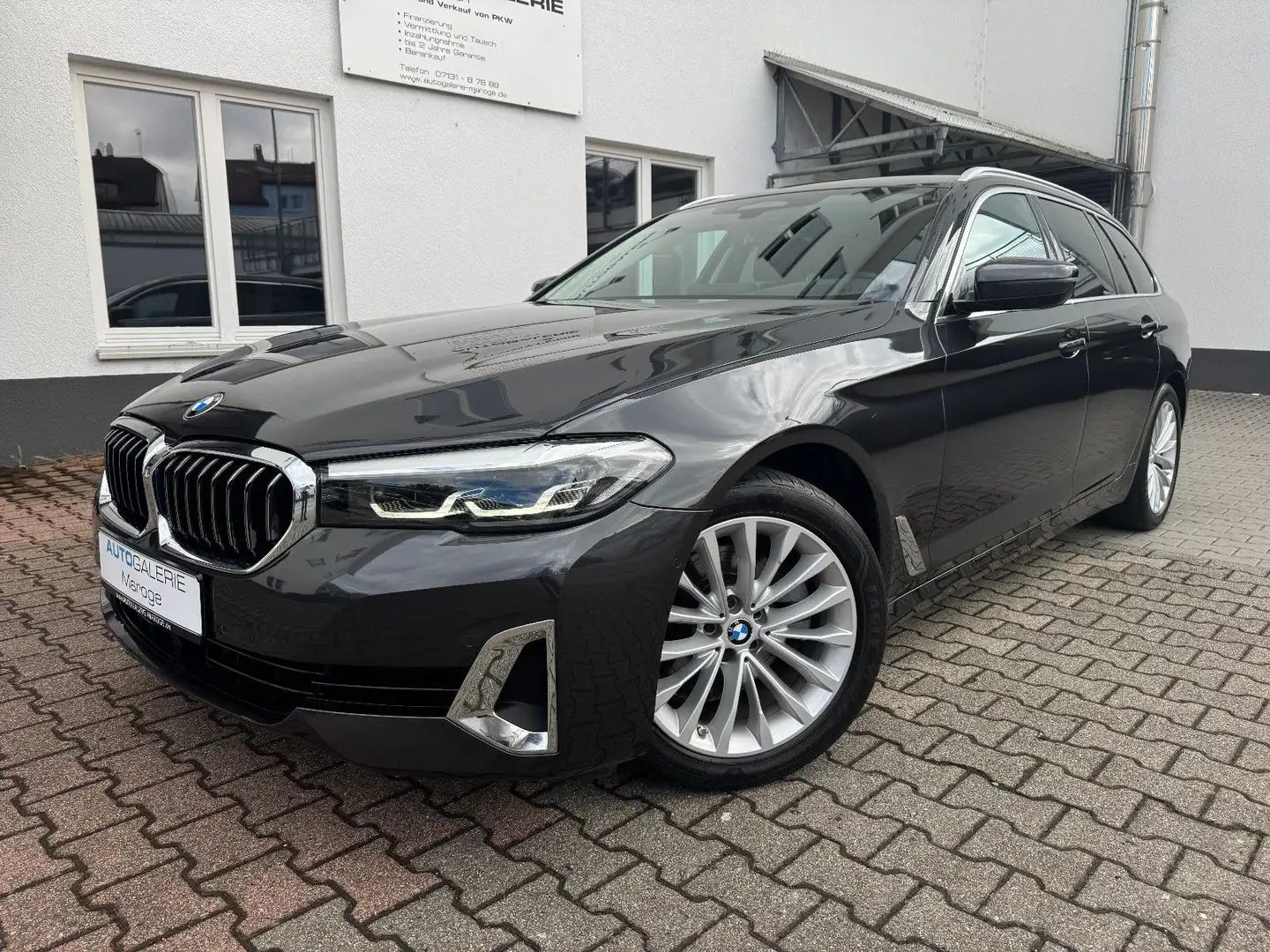 BMW 520 d Aut. Luxury Line AHK/STOP&GO/HUD/STANDH. Gris - 1