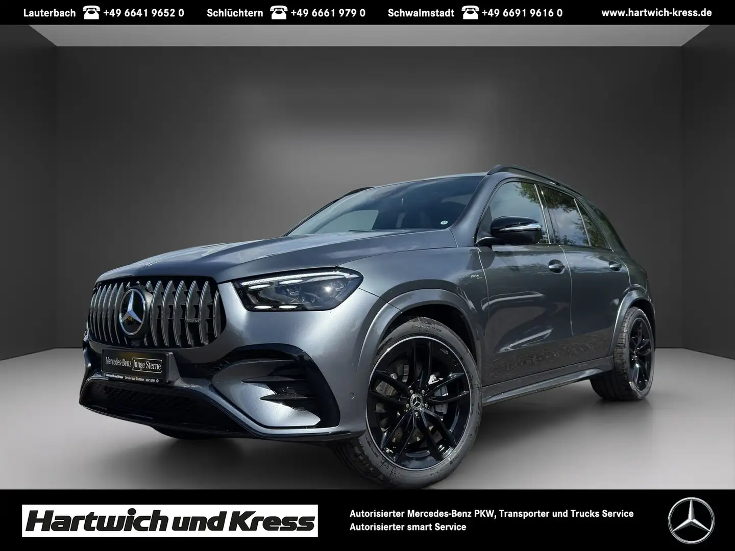 Mercedes-Benz GLE 53 AMG AMG GLE 53 4Matic+AHK+Burmester+360°+Totwinkel+ Gris - 1