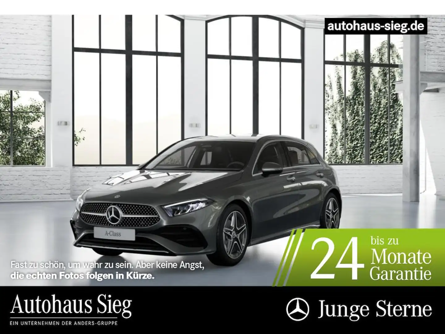 Mercedes-Benz A 180 AMG AdvPlus+MBUX+SHZ+LED+PDC+Kam+Apple+Key Grau - 1