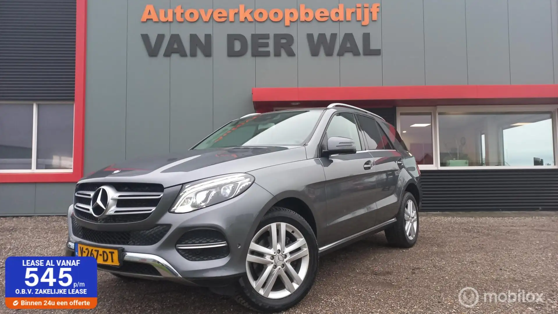 Mercedes-Benz Gle VAN /GRIJSKENTEKEN/89.000KM N.A.P.ORIGINEEL NE Gris - 1