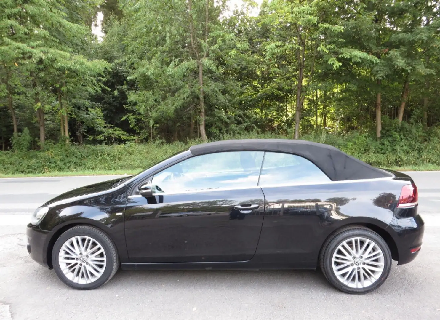 Volkswagen Golf Cabriolet Cabrio 1.2 TSI Cup TÜV neu Navi Alu Negru - 2