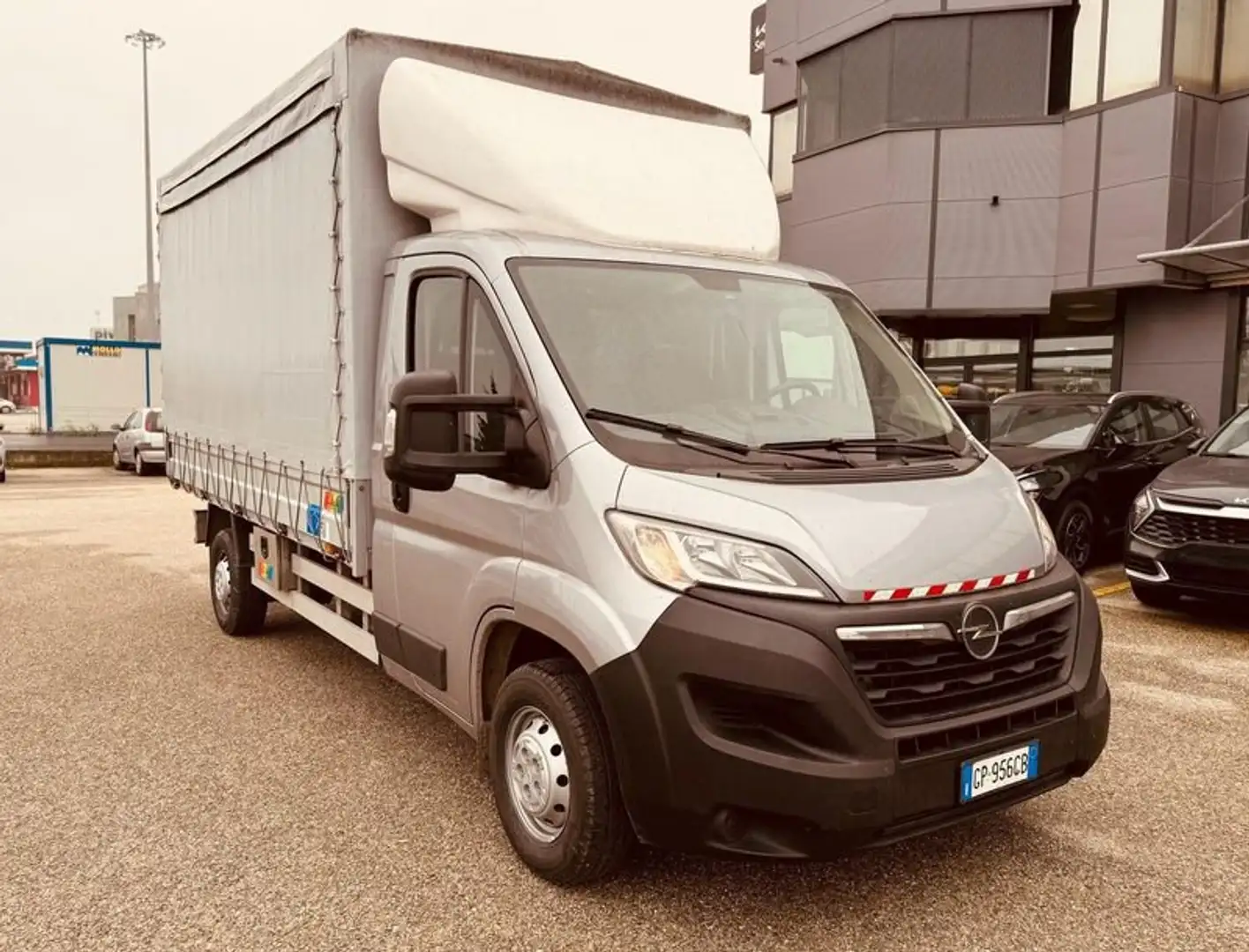 Opel Movano 35 2.2 BlueHDi 140 PLM Cassonato Telonato Grigio - 2