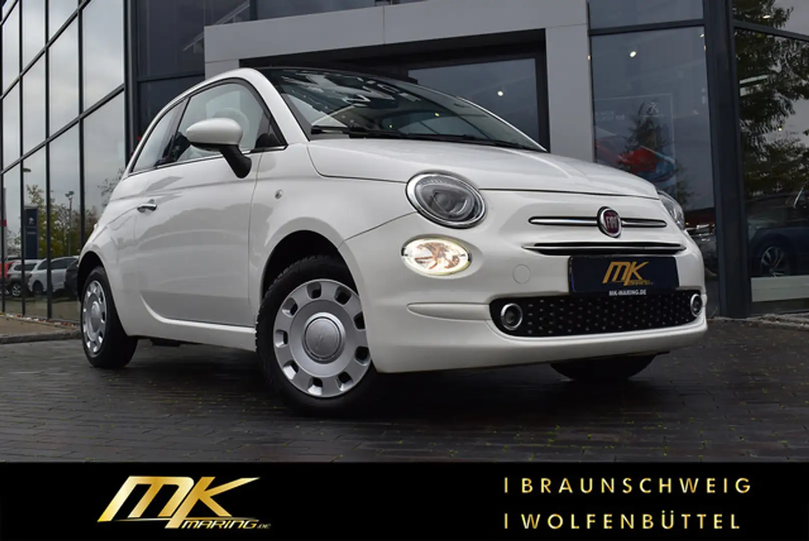 Fiat 500C 1.2 Lounge KLIMAAUTO*AUTOMATIK*GANZJAHRESRE Fehér - 2
