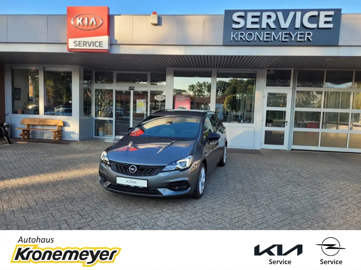 Opel Astra 1.5D K ST Business Elegance Automatik Sportpaket A Grau - 1