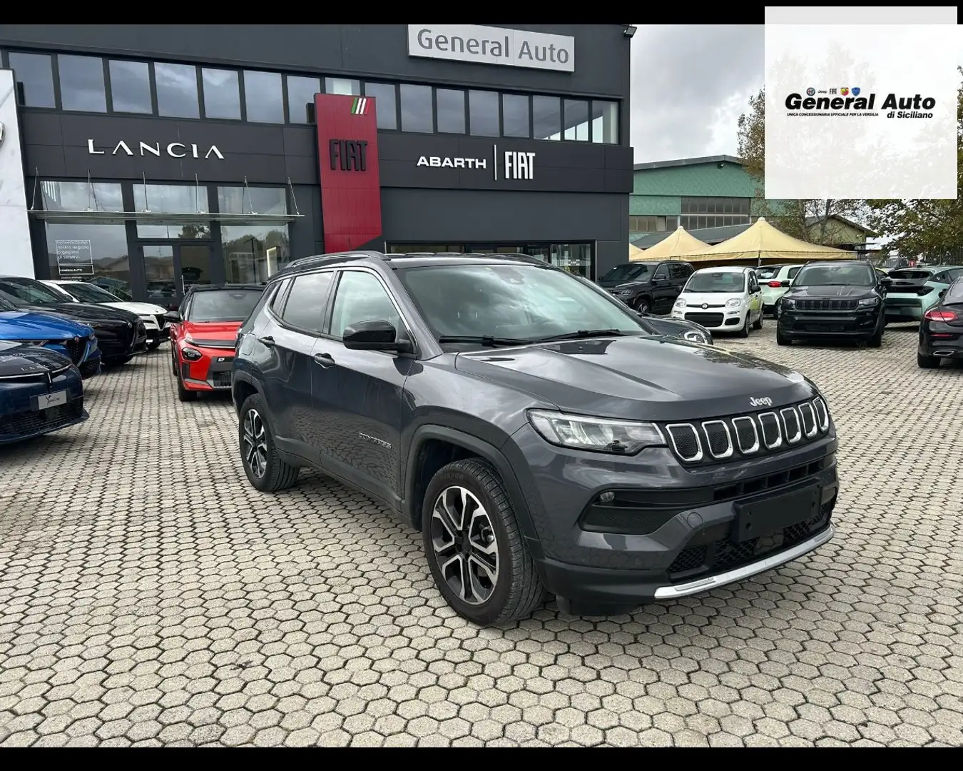 Jeep Compass II 1.6 mjt Limited 2wd 130cv Gris - 1