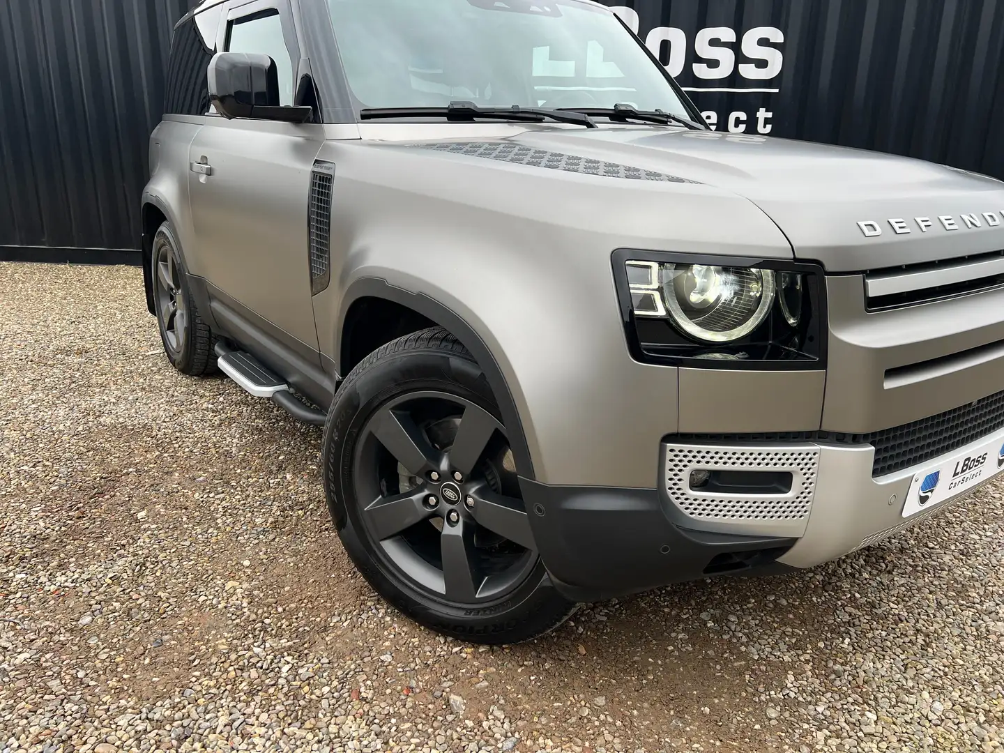 Land Rover Defender 90 3.0 D MHEV D250 SE / LICHTE VRACHT Сірий - 2