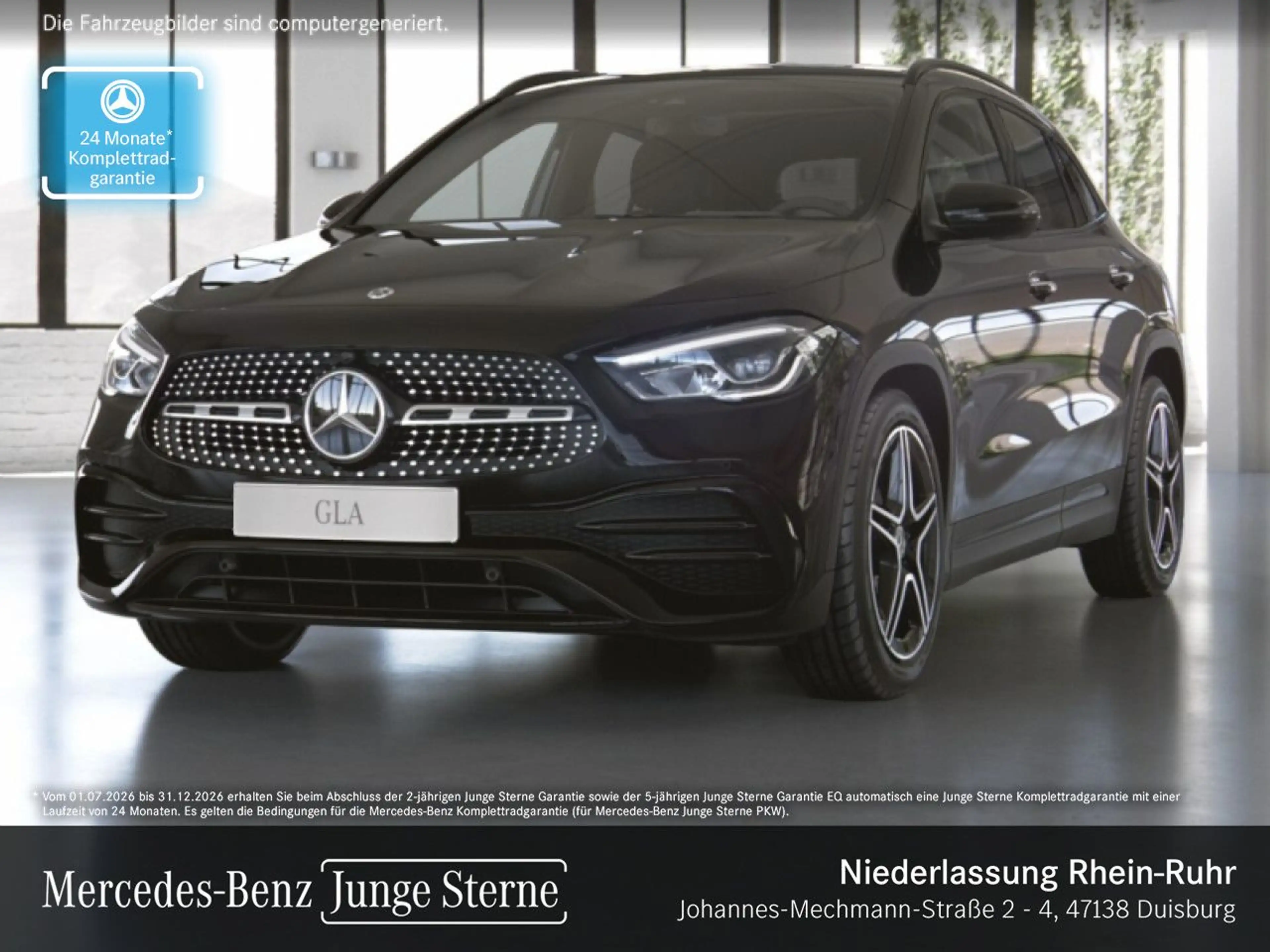 Mercedes-Benz GLA 200 AMG+NIGHT+PANO+LED+KAMERA+19"+KEYLESS+7G