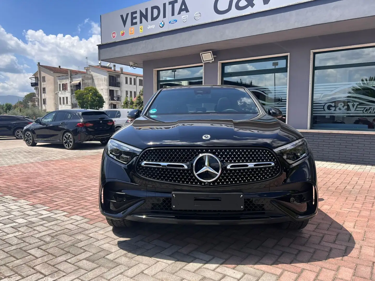 Mercedes-Benz GLC 220 d Coupe AMG Line Premium 4matic auto TETTO DIGITAL Nero - 2