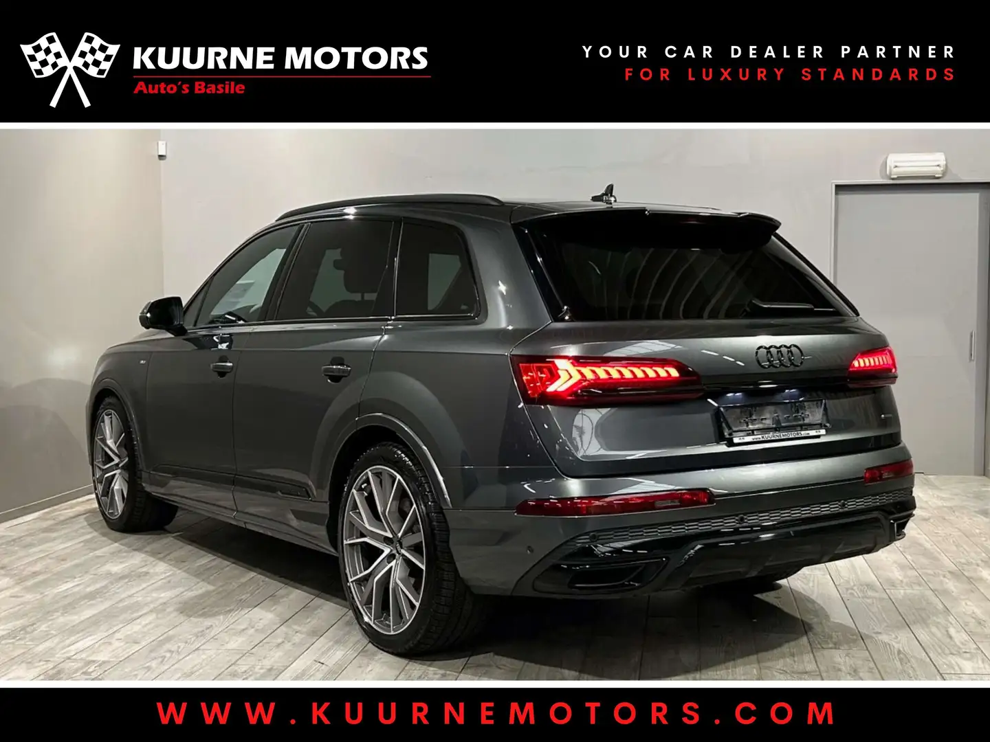 Audi Q7 50TDI 7pl S Line Alu22\/Pano/Cam/Acc *1j garantie* Gris - 2