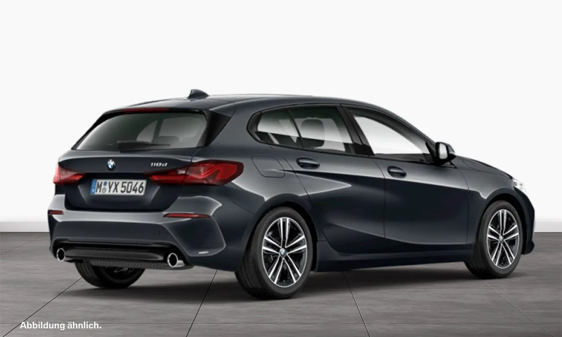 BMW 118 d Hatch Head-Up DAB LED WLAN Klimaaut. PDC Grau - 2