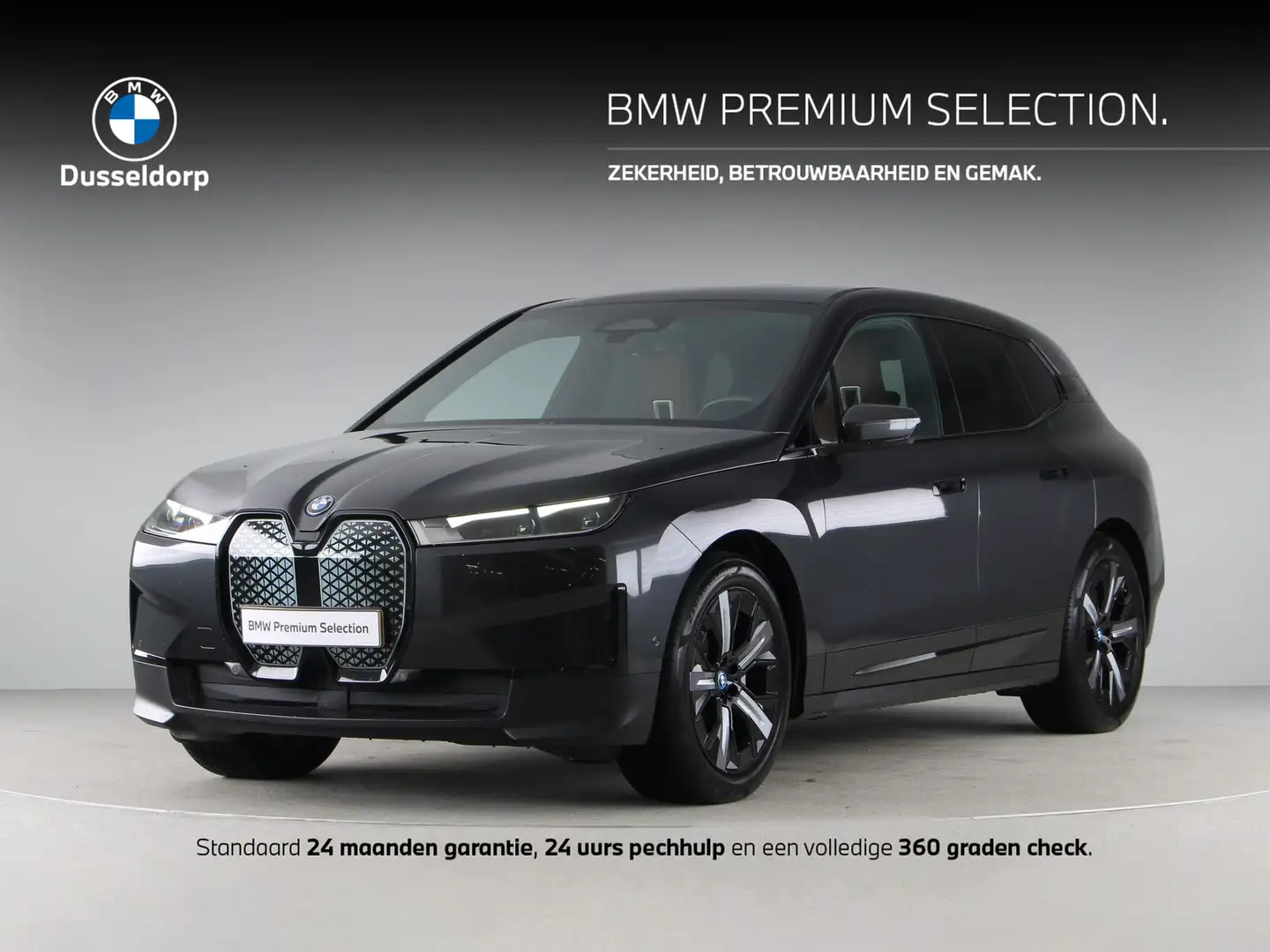 BMW iX xDrive40 High Executive 77 kWh Gris - 1