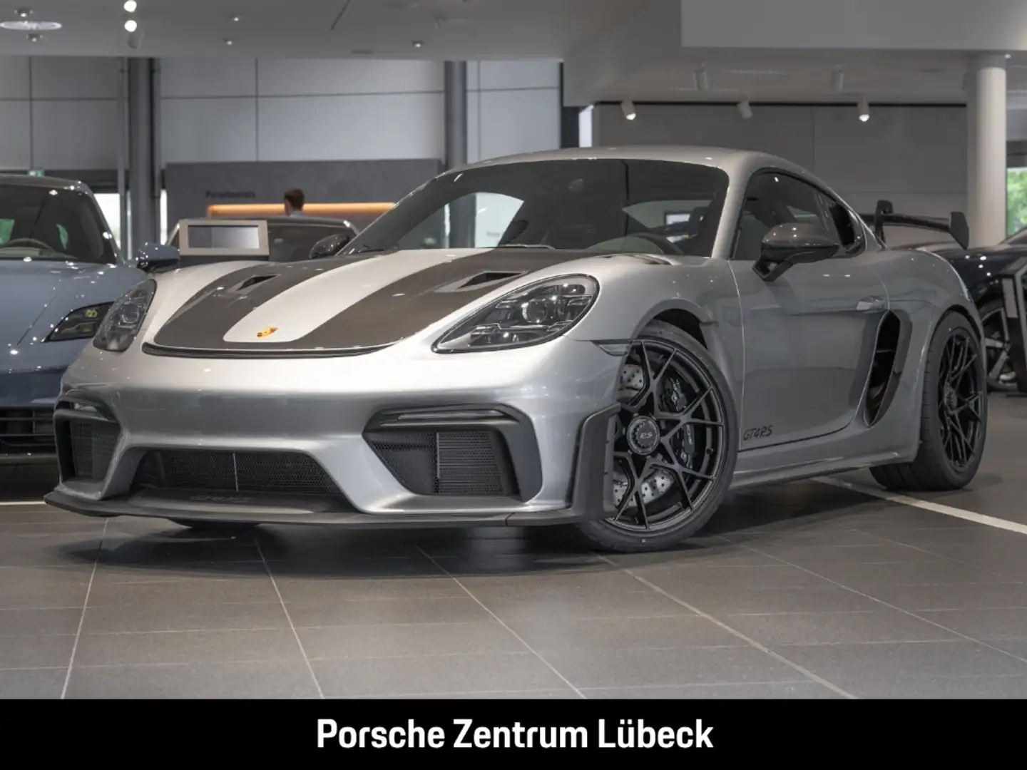 Porsche Cayman 718 GT4 RS Sportabgasanlage Sport Chrono Stříbrná - 1
