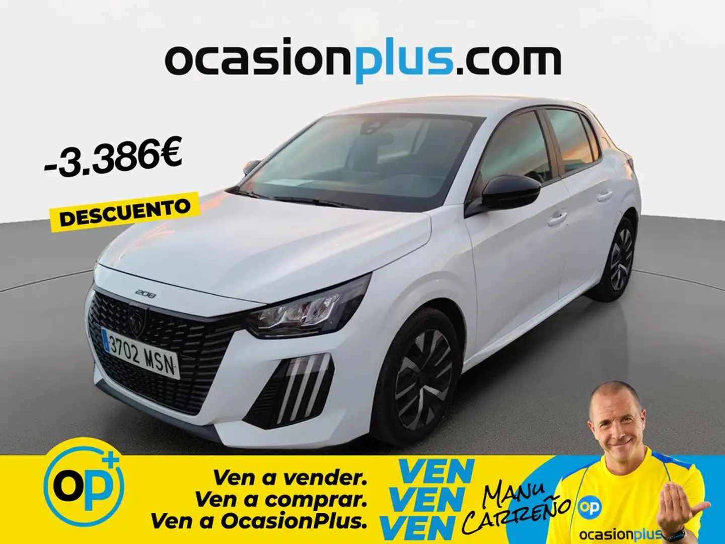 Peugeot 208 1.2 Puretech S&S Active 100 Blanco - 1