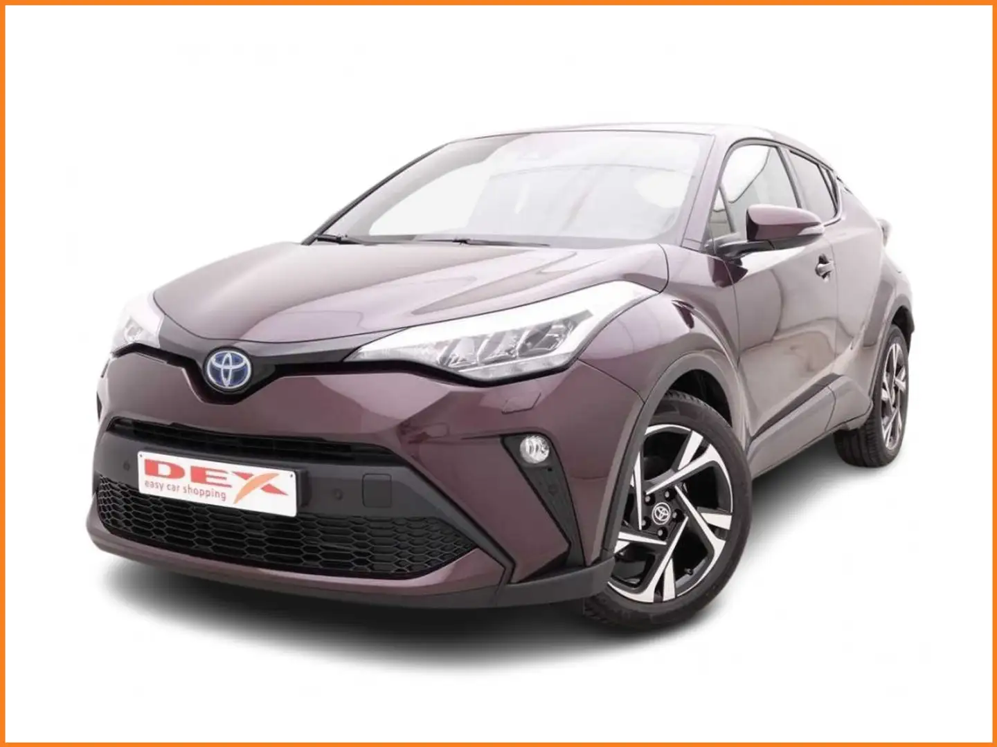 Toyota C-HR 1.8i VVT-i 122 HEV VCT C-Lub + GPS + Smart Connect Paars - 1