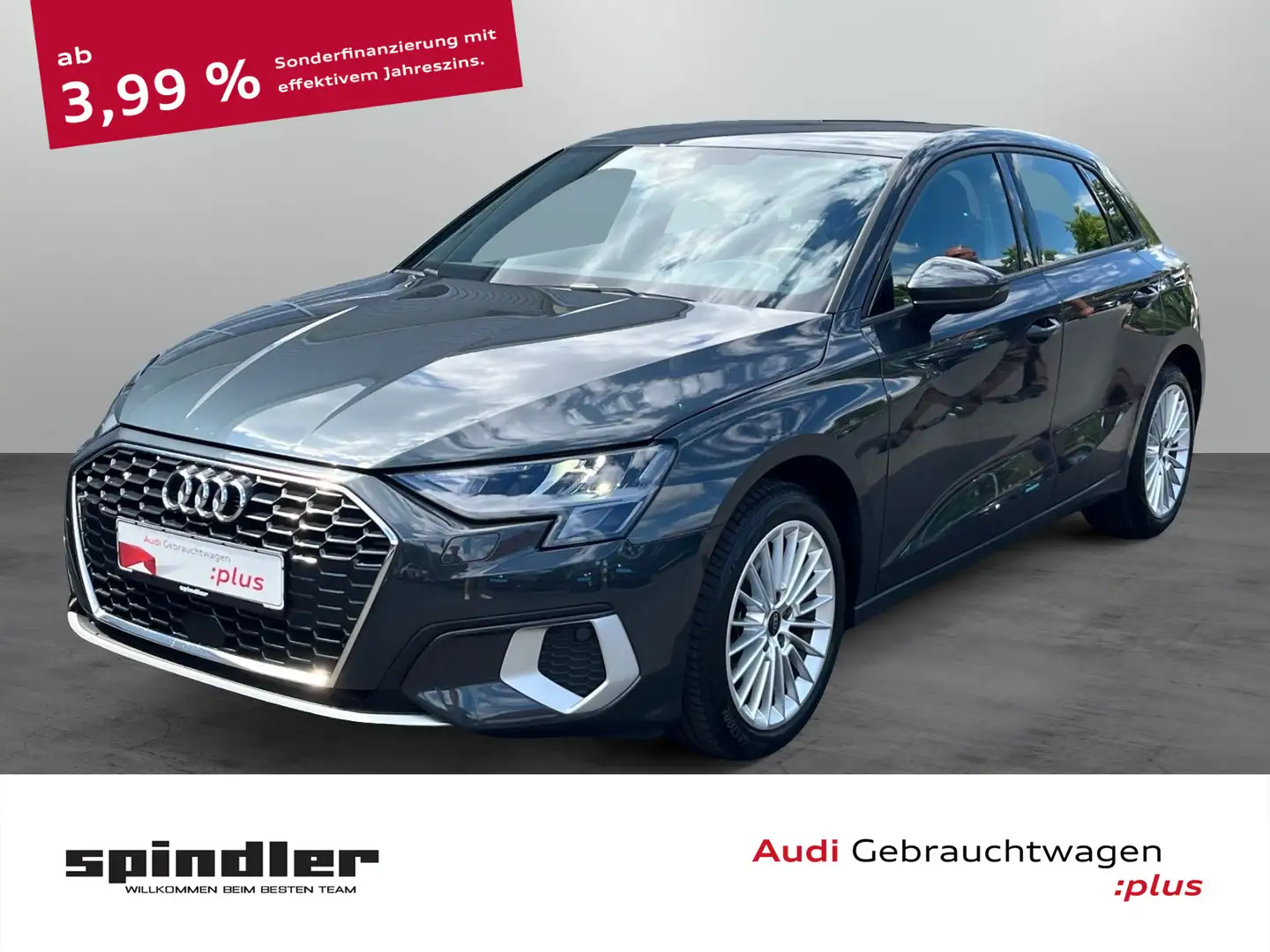 Audi A3 A3  Sportback advanced 35 TFSI / MMI-Radio+, SHZ Gris - 1