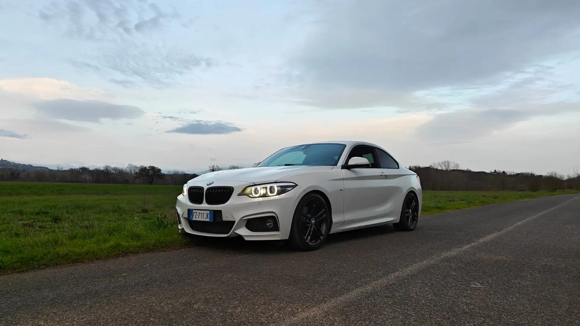 BMW 220 M-Sport Blanc - 1