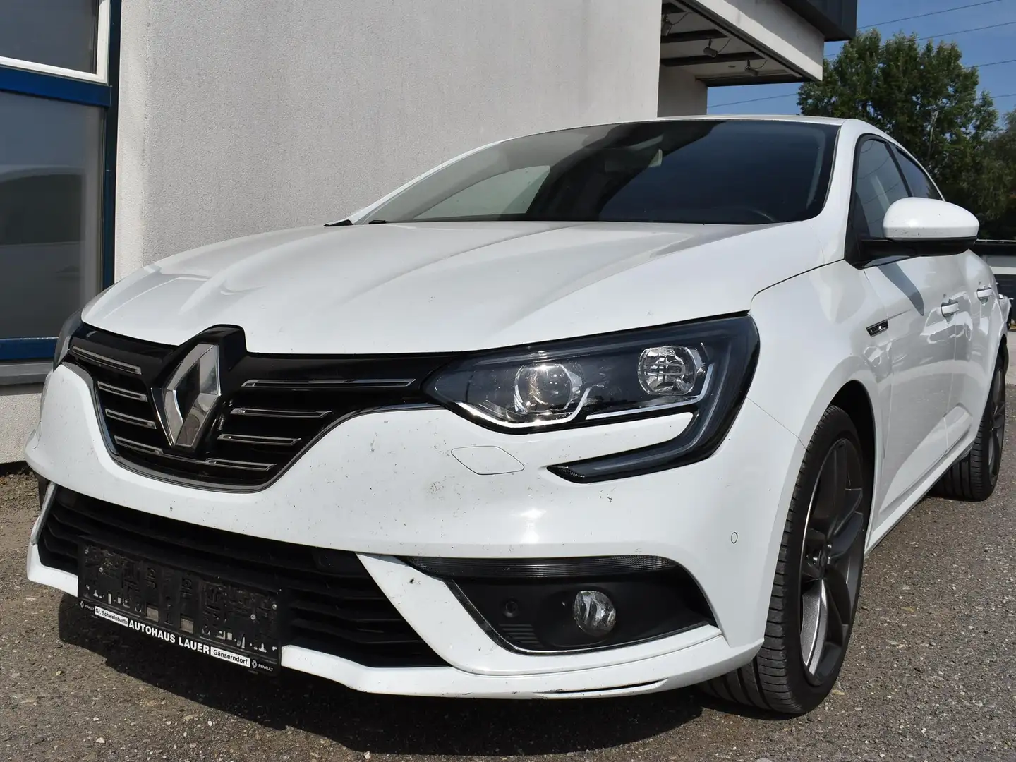 Renault Megane Intense TCe 115PF Weiß - 1