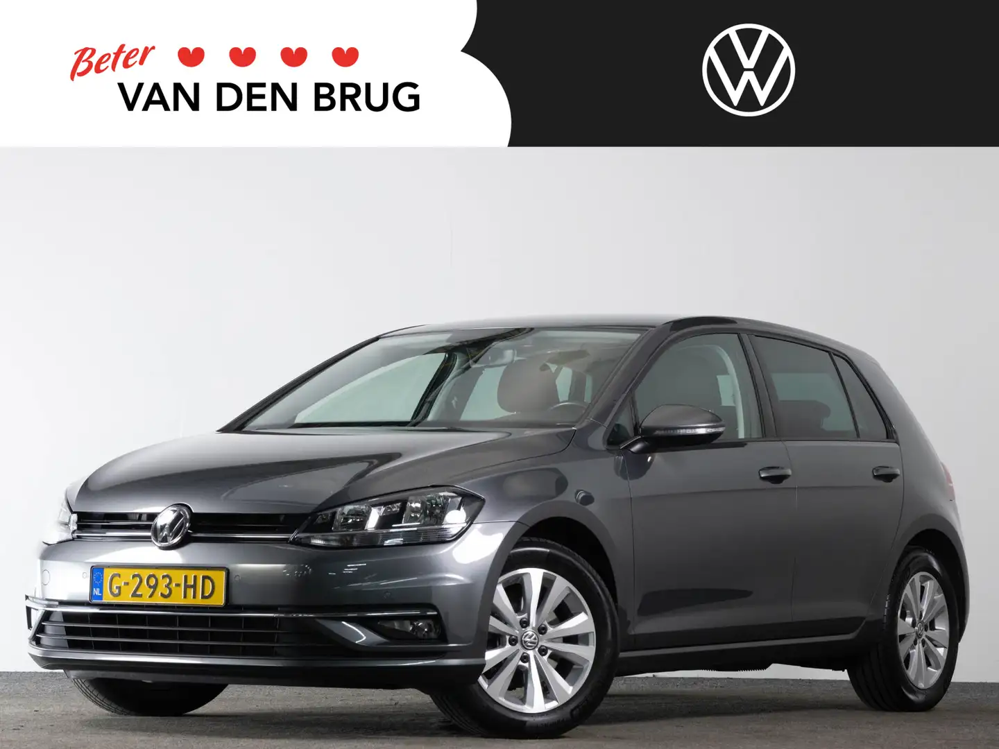 Volkswagen Golf 1.6 TDI 115 PK DSG Comfortline Business | Navigati Grijs - 1