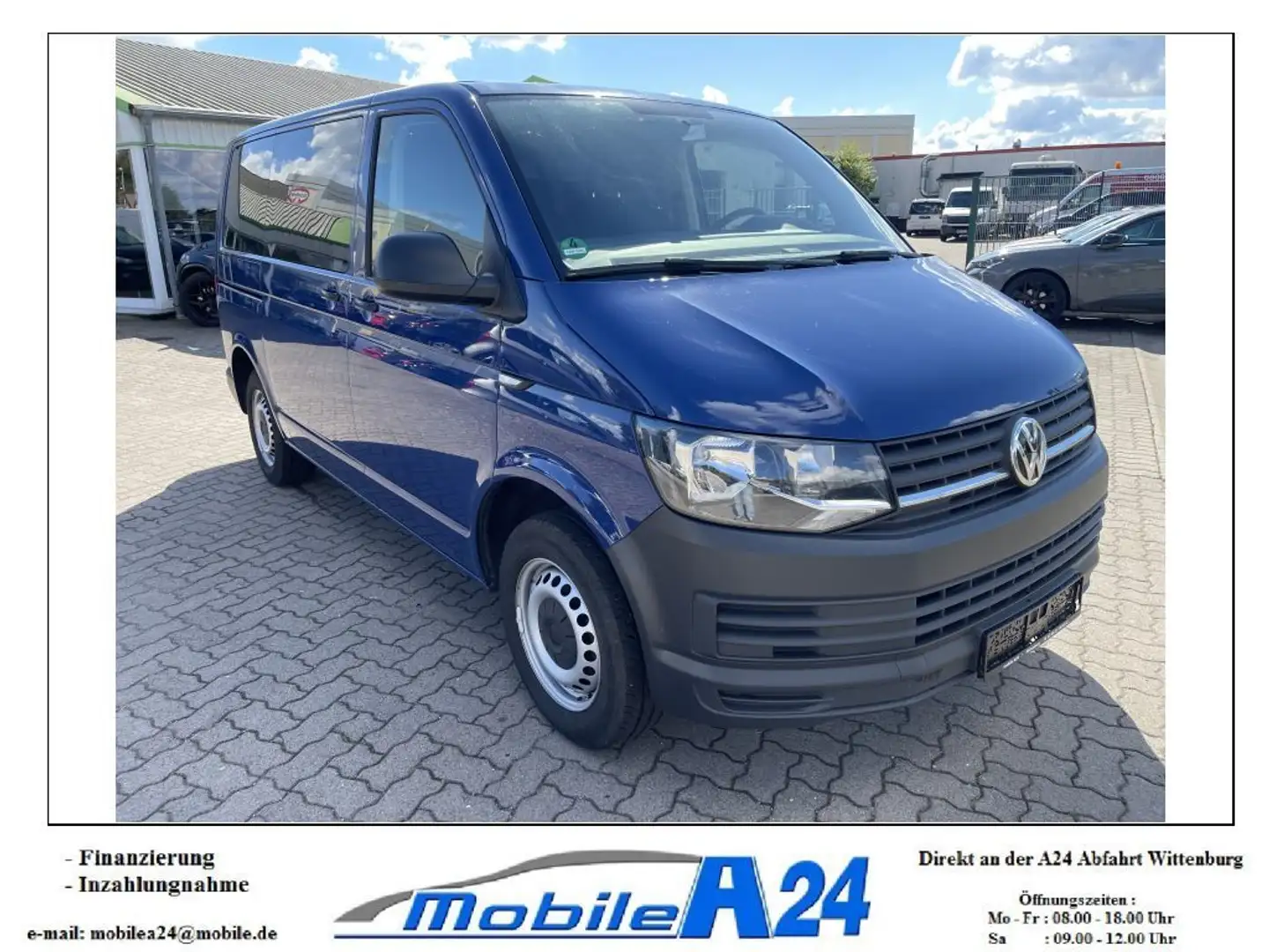 Volkswagen T6 Caravelle Trendline NAVI SHZ PDC SCHECKHEFT Bleu - 1